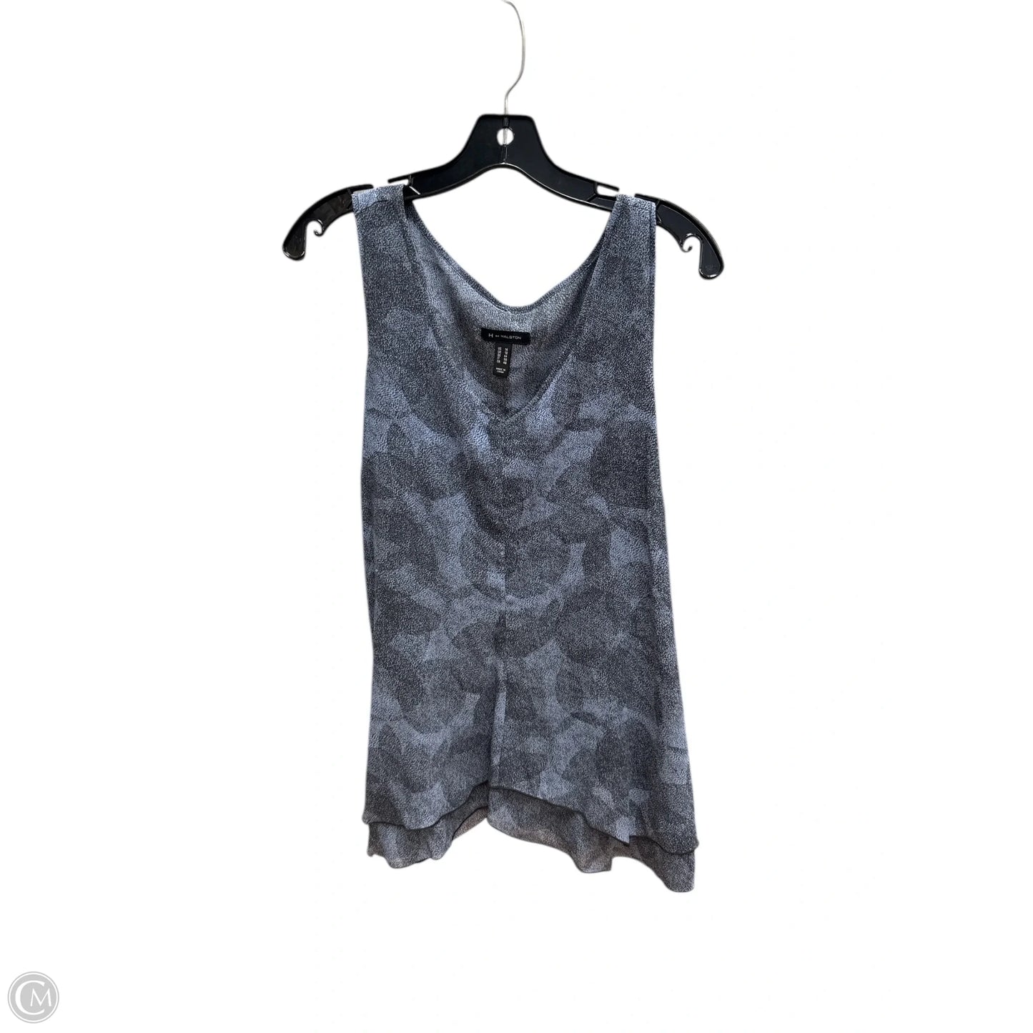 Top Sleeveless By H For Halston In Blue, Size: 14