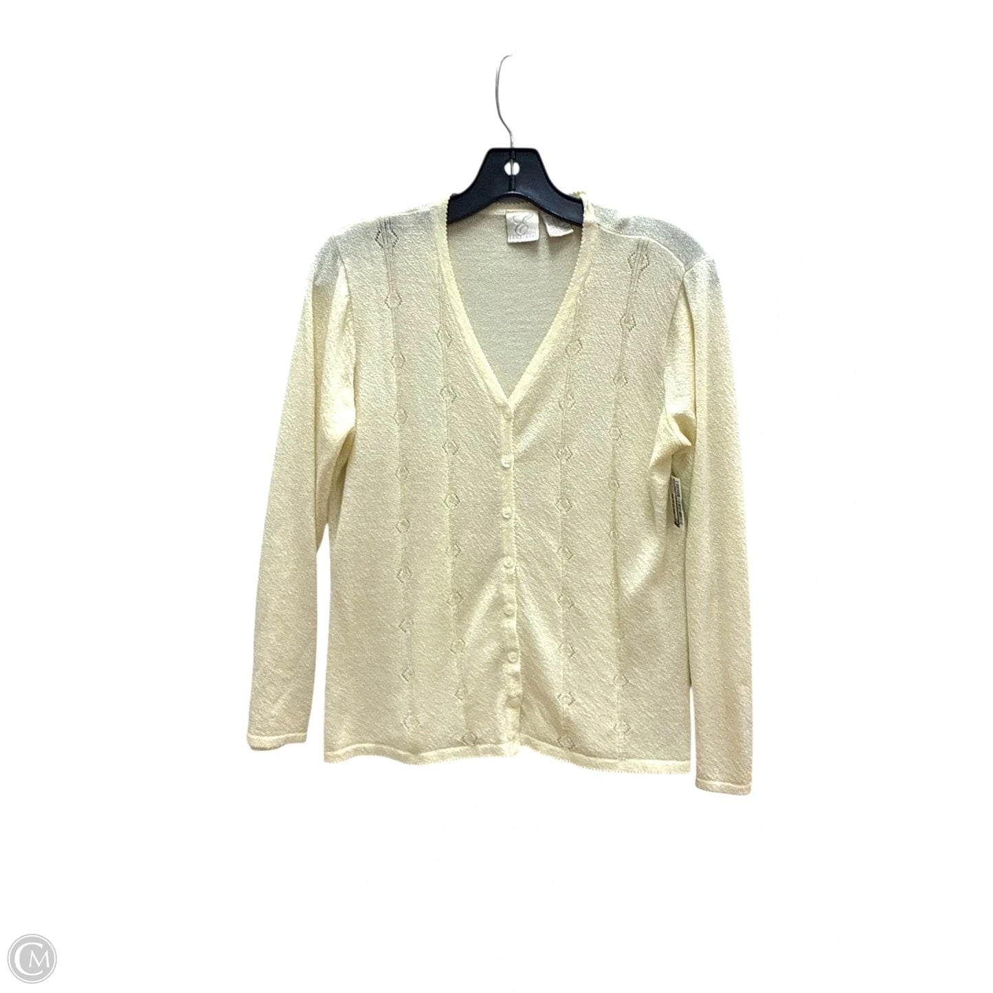 Cardigan By Emma James In Yellow, Size: M