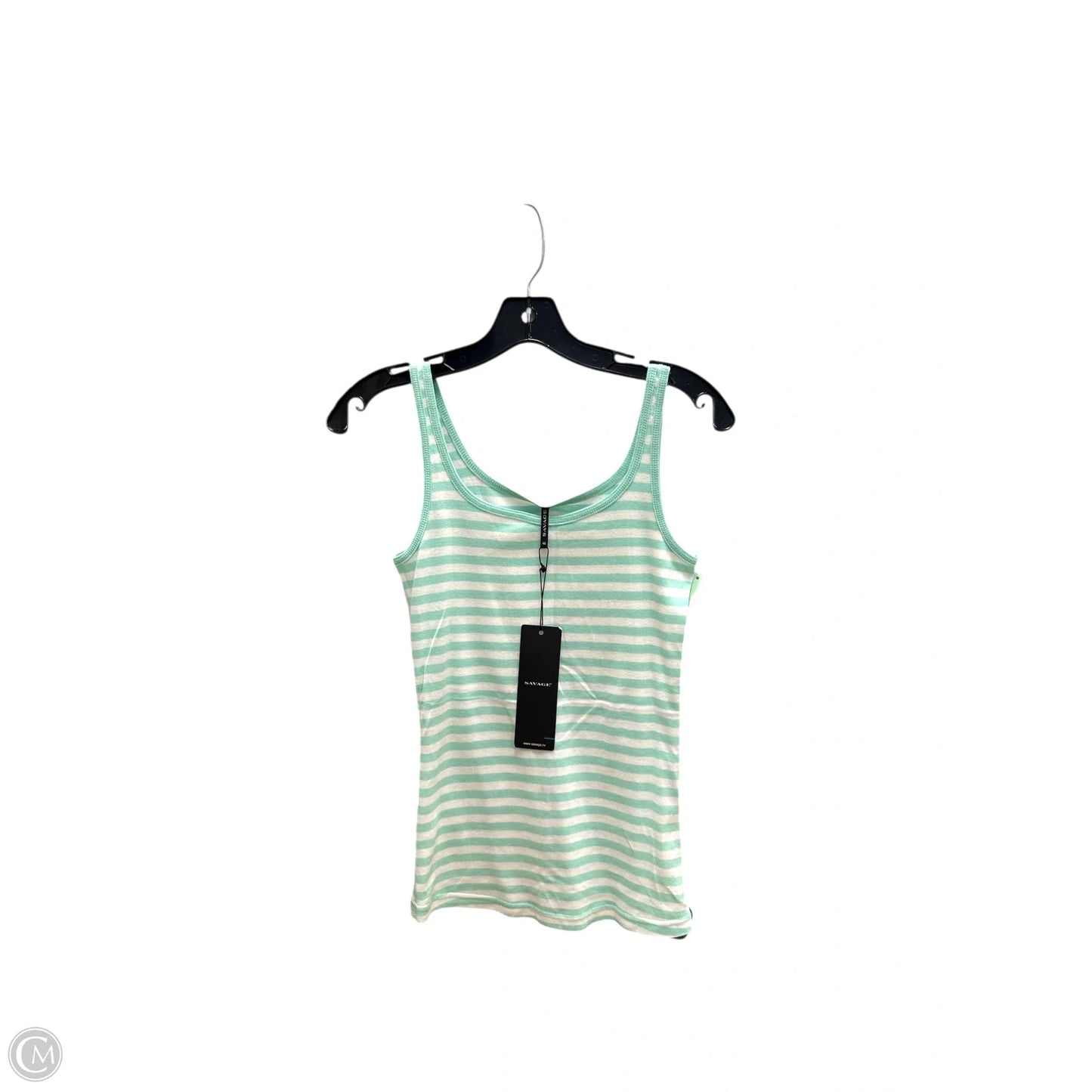 Tank Top By Clothes Mentor In Striped Pattern, Size: S