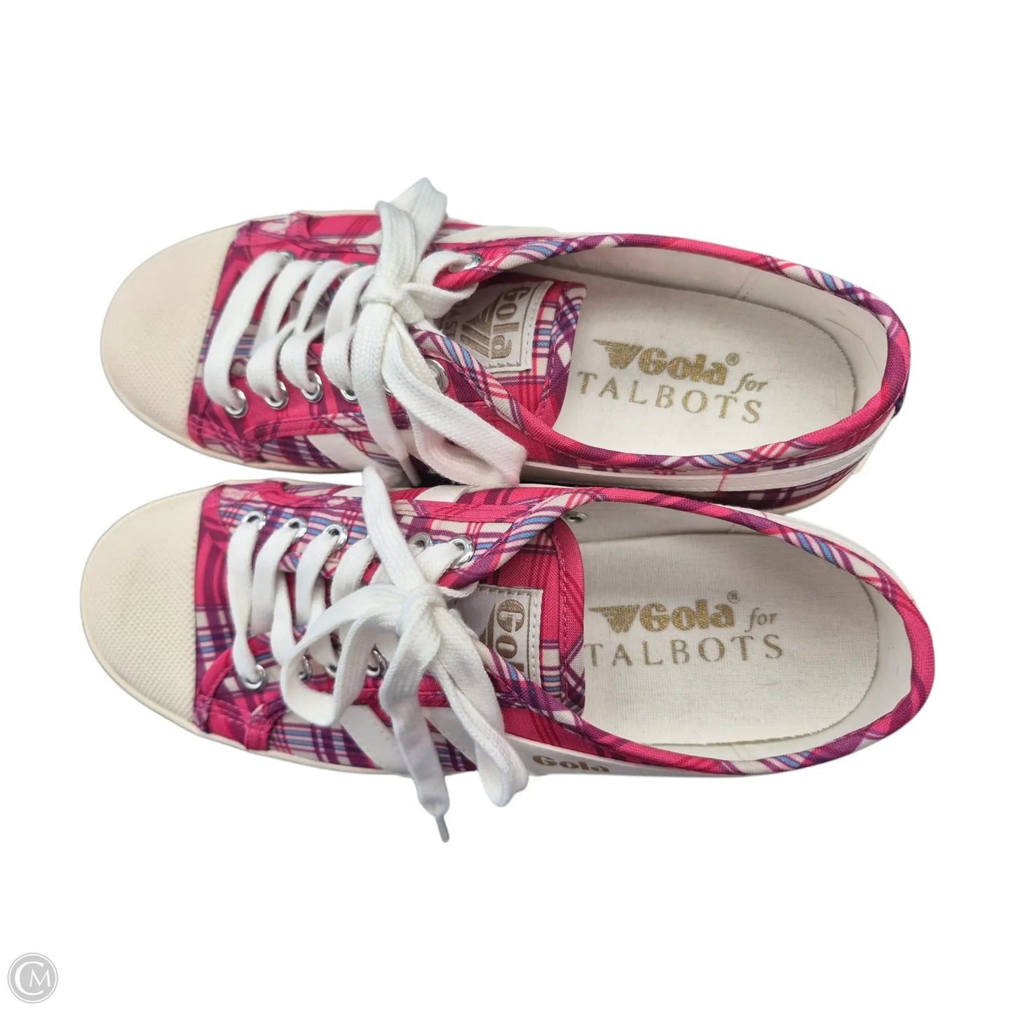 Shoes Sneakers By Gola In Pink & White, Size: 8