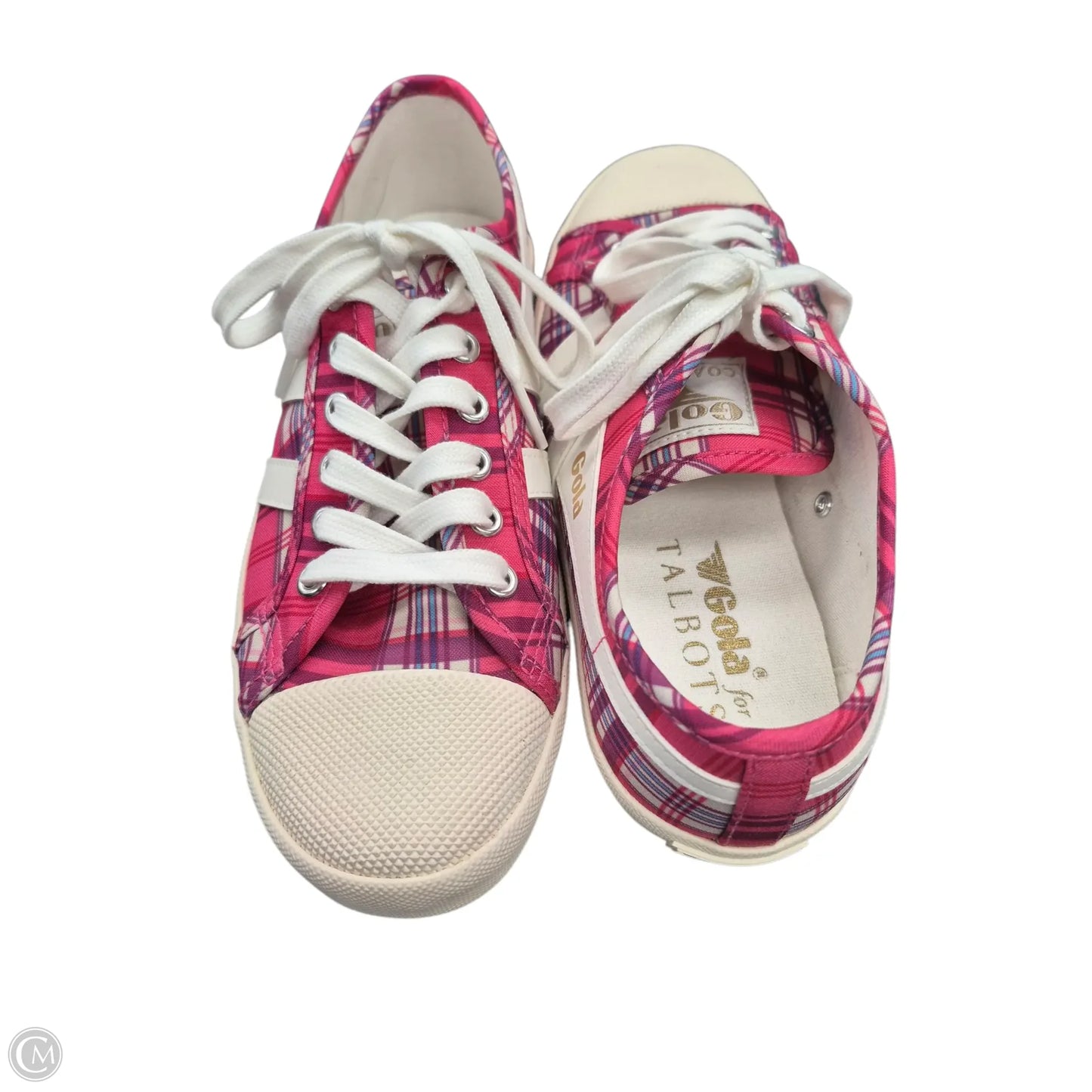 Shoes Sneakers By Gola In Pink & White, Size: 8