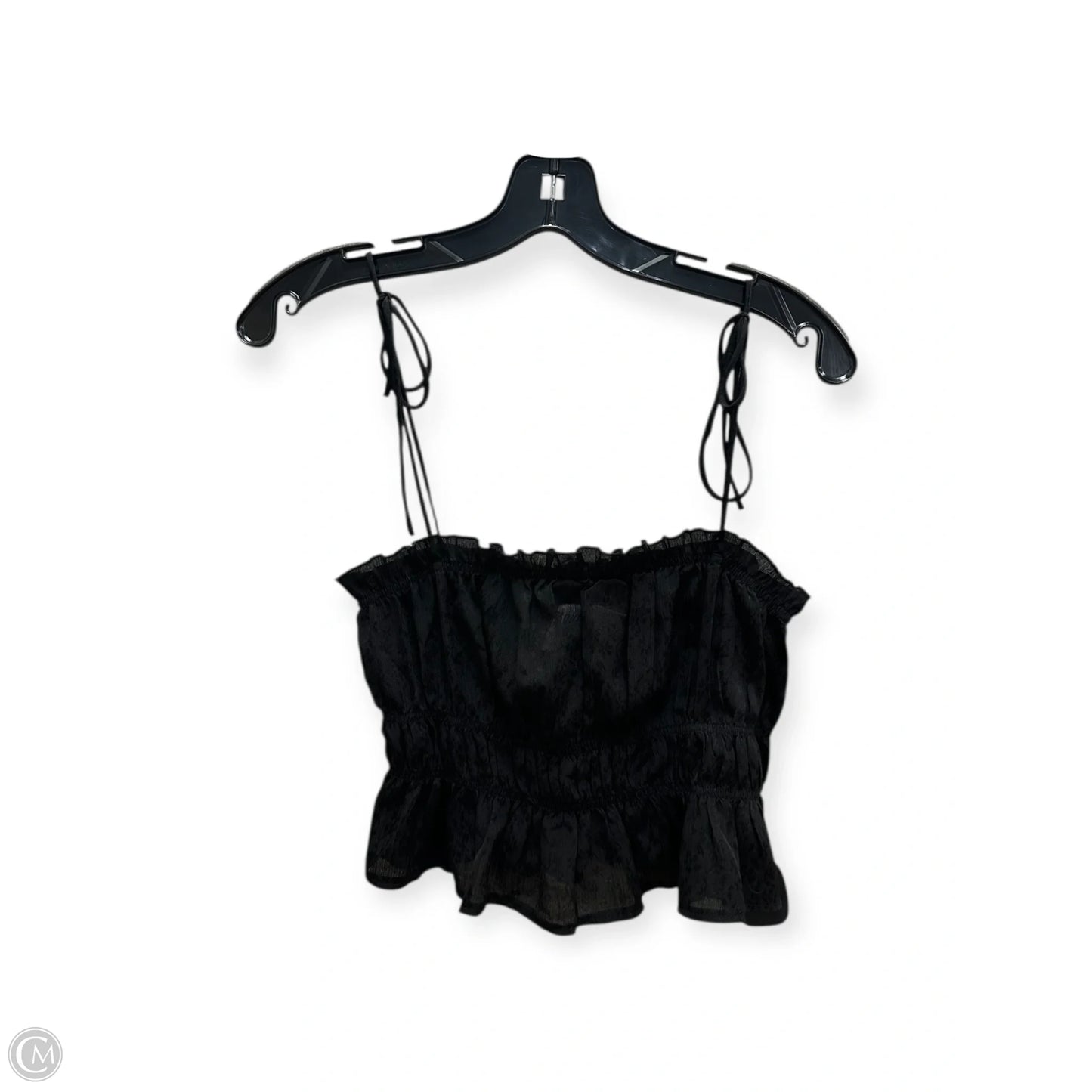 Top Sleeveless By Clothes Mentor In Black, Size: 4