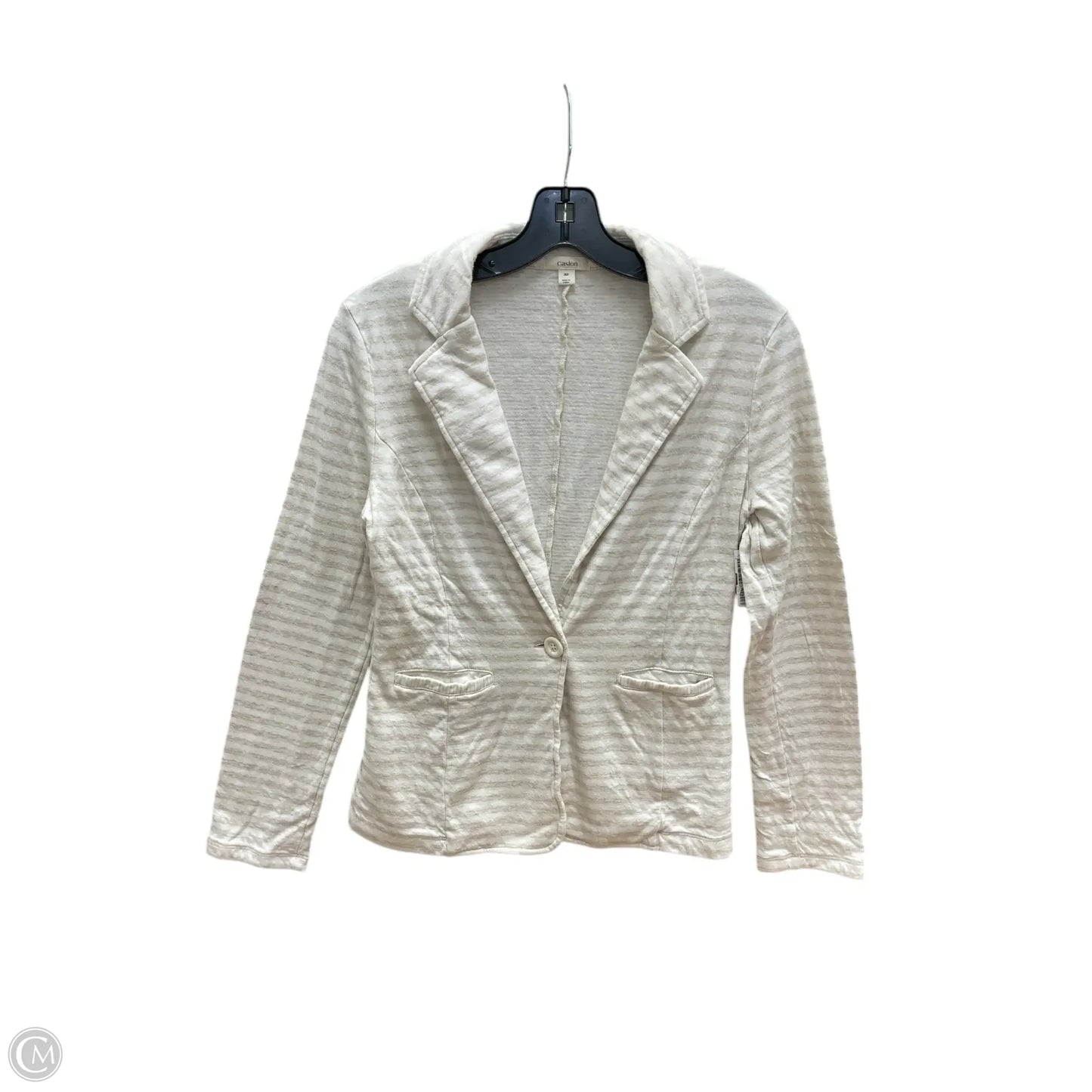 Blazer By Caslon In Striped Pattern, Size: Xs
