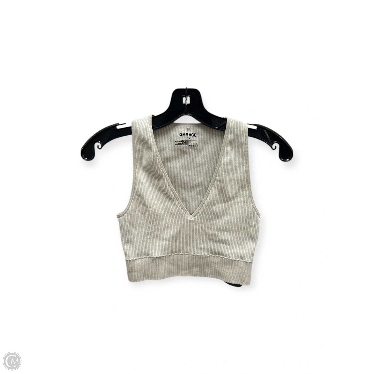 Tank Top By Garage In Beige, Size: S