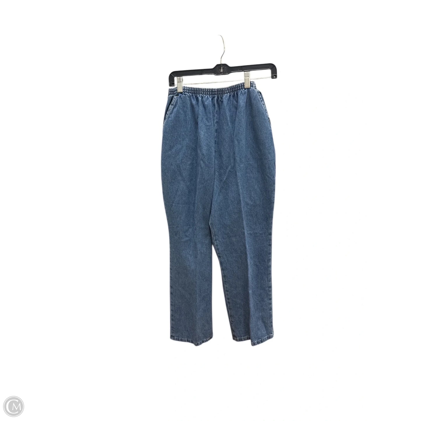 Jeans Straight By Chic In Blue Denim, Size: 10p