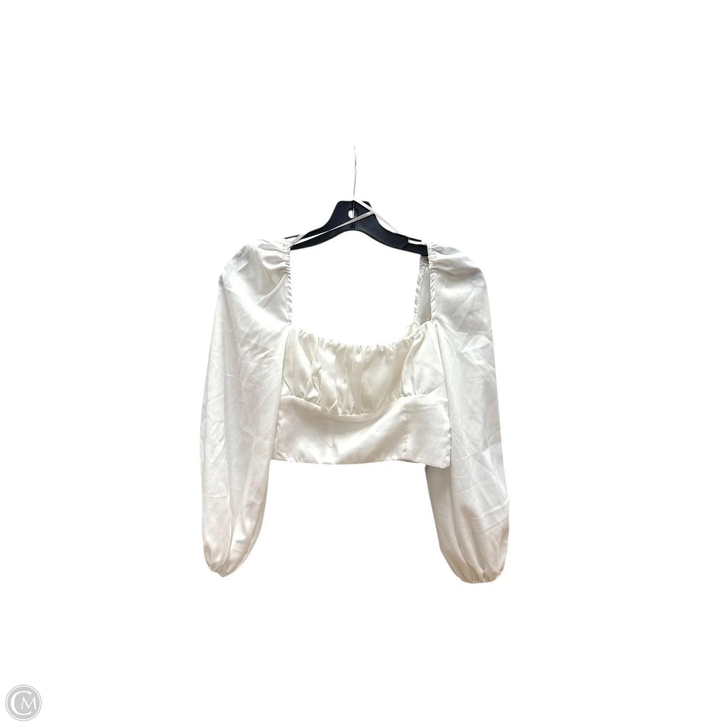 Top Long Sleeve By Clothes Mentor In White, Size: 2