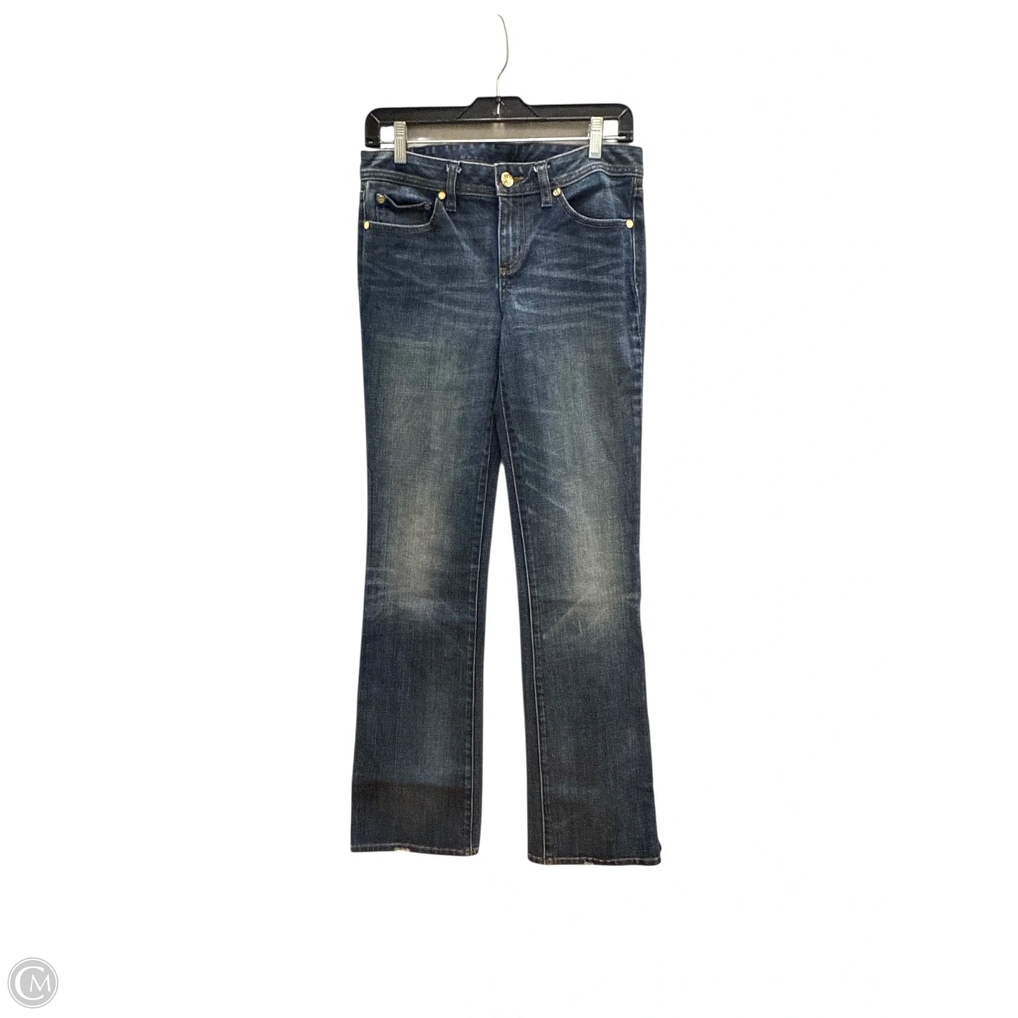 Jeans Designer By Tory Burch In Blue Denim, Size: 28