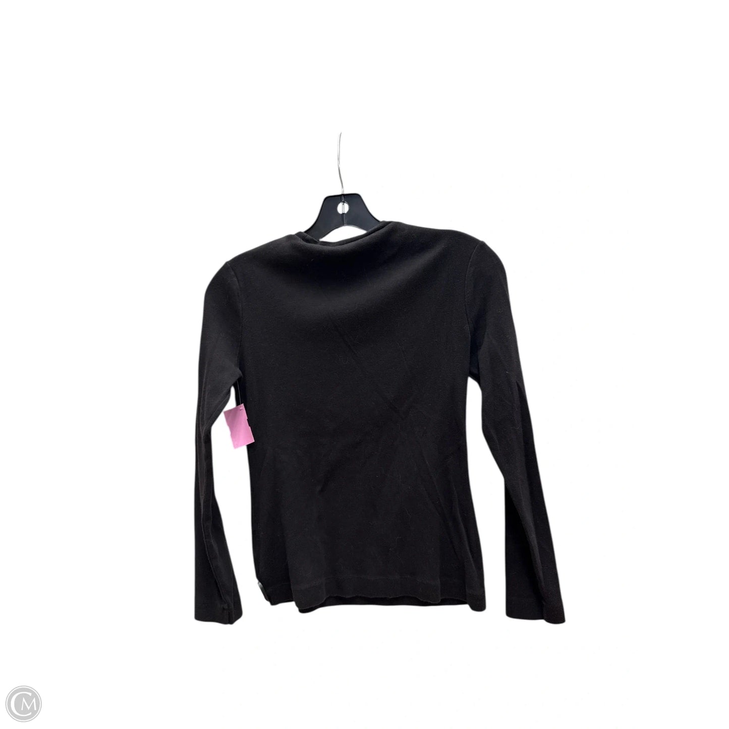 Top Long Sleeve Designer By Tory Burch In Black, Size: S