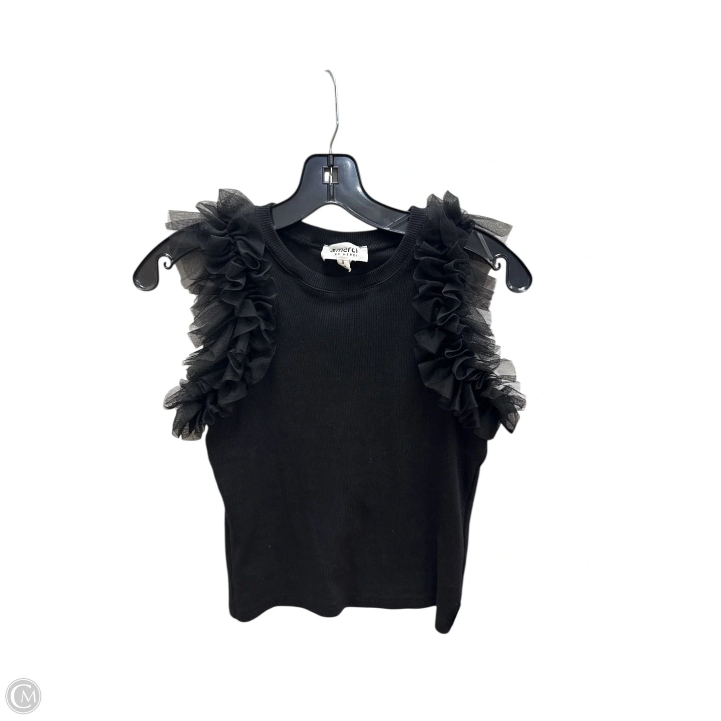 Top Sleeveless By &Merci In Black, Size: S