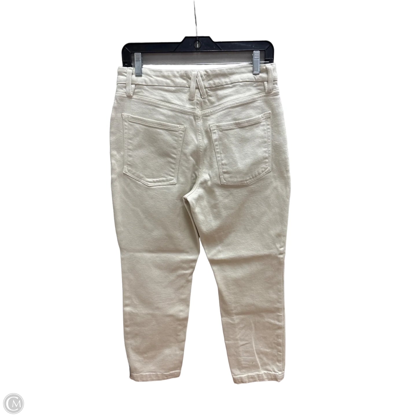 Jeans Skinny By Good American In Ivory, Size: 6