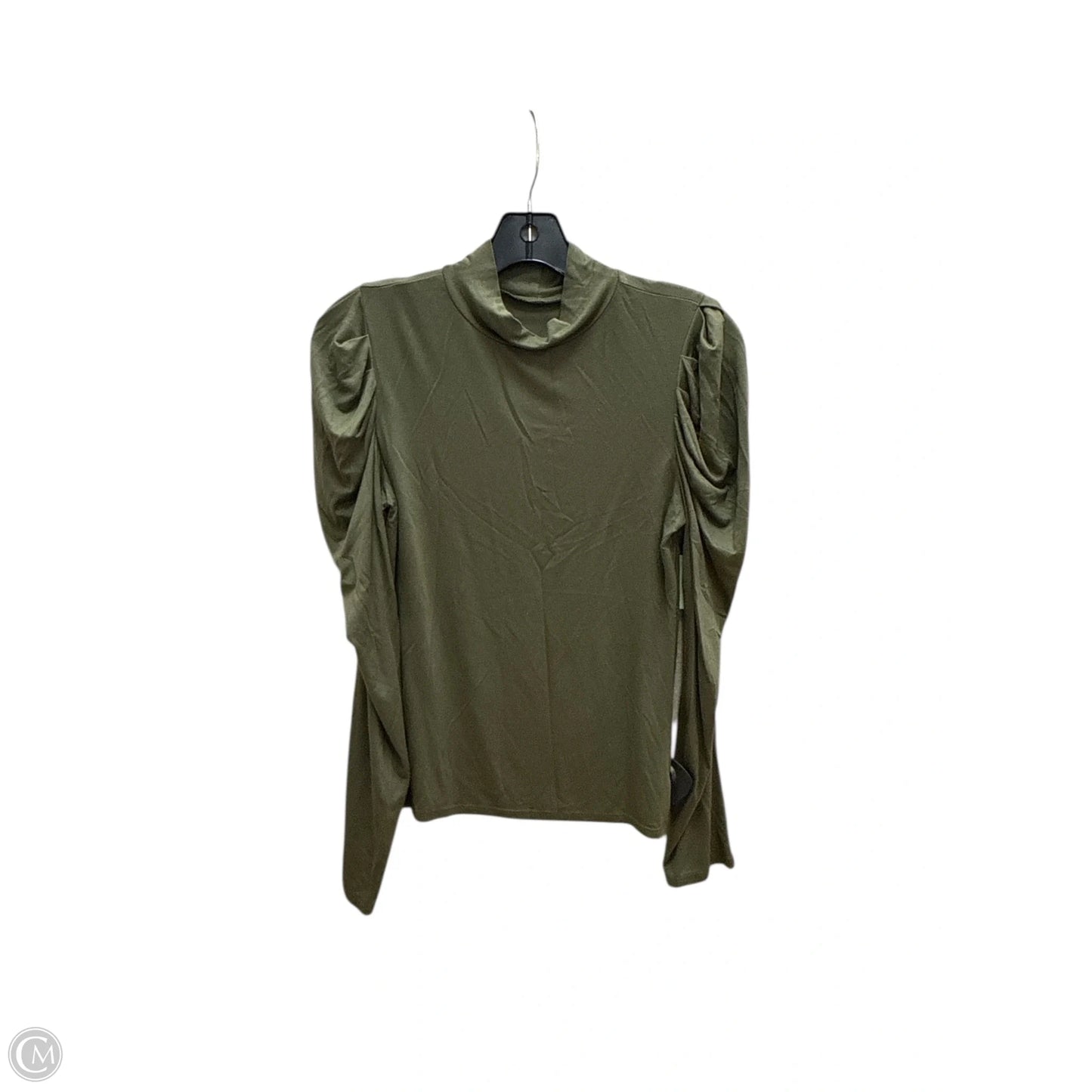 Top Long Sleeve By Clothes Mentor In Green, Size: M