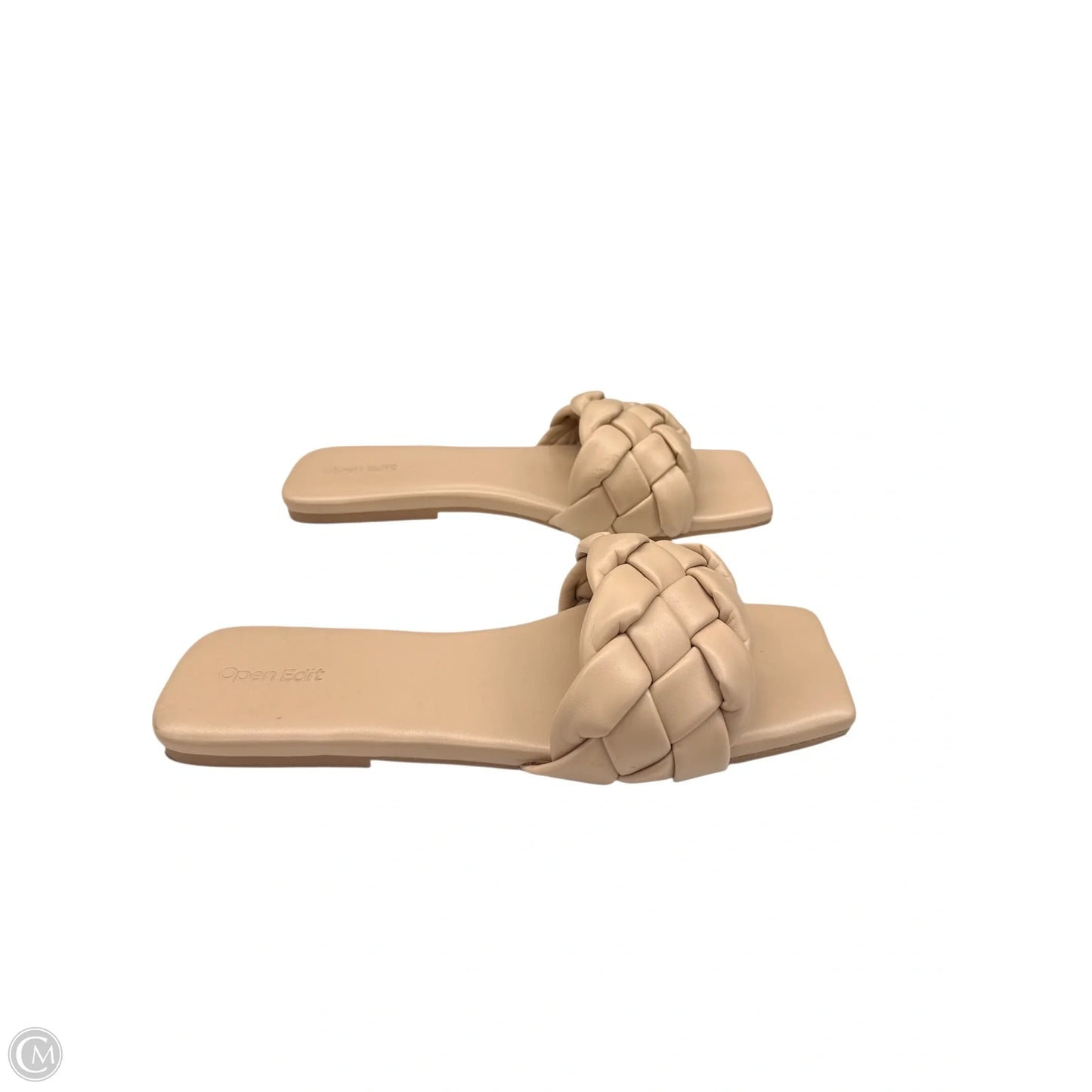Sandals Flats By Open Edit In Tan, Size: 9.5
