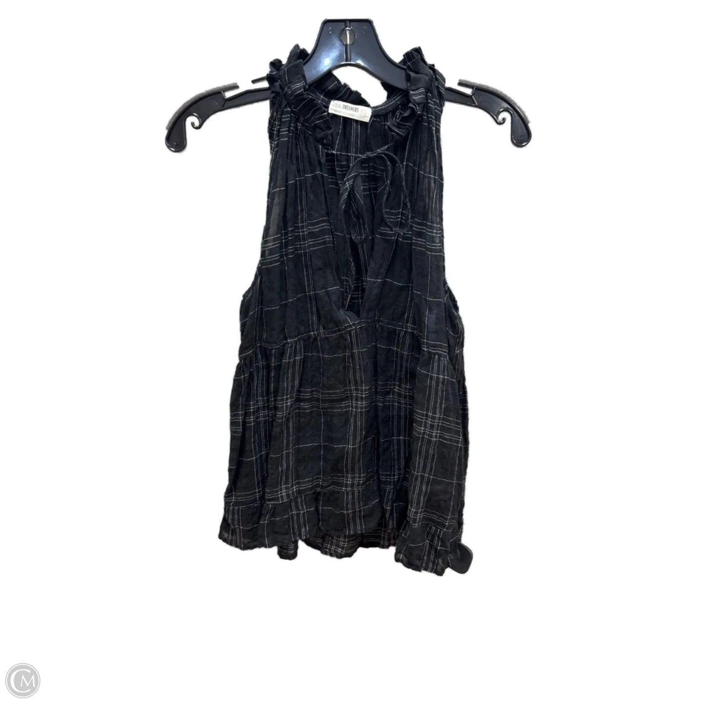 Top Sleeveless By Clothes Mentor In Black, Size: Xs