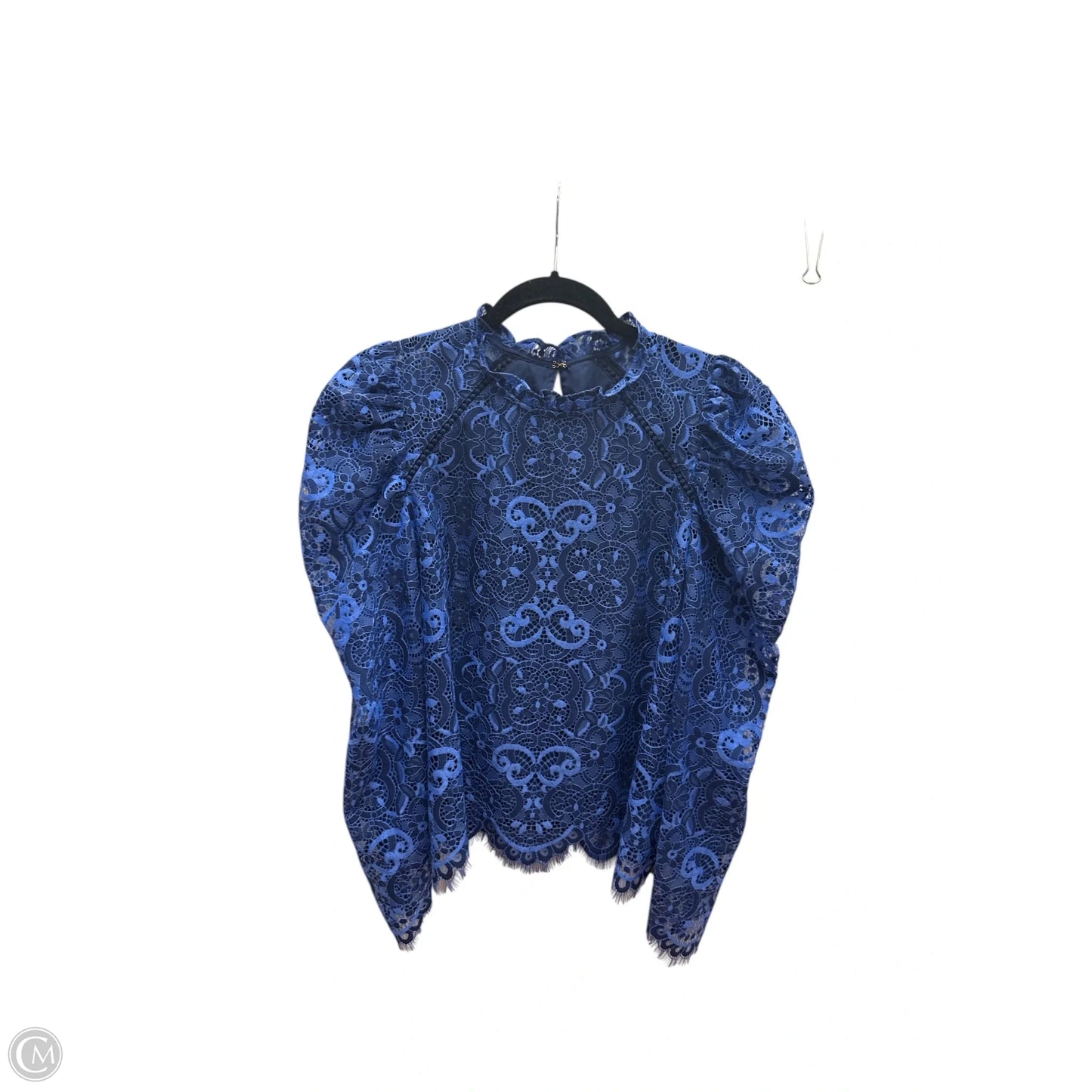 Top Long Sleeve Designer By Lilly Pulitzer In Blue, Size: Xs
