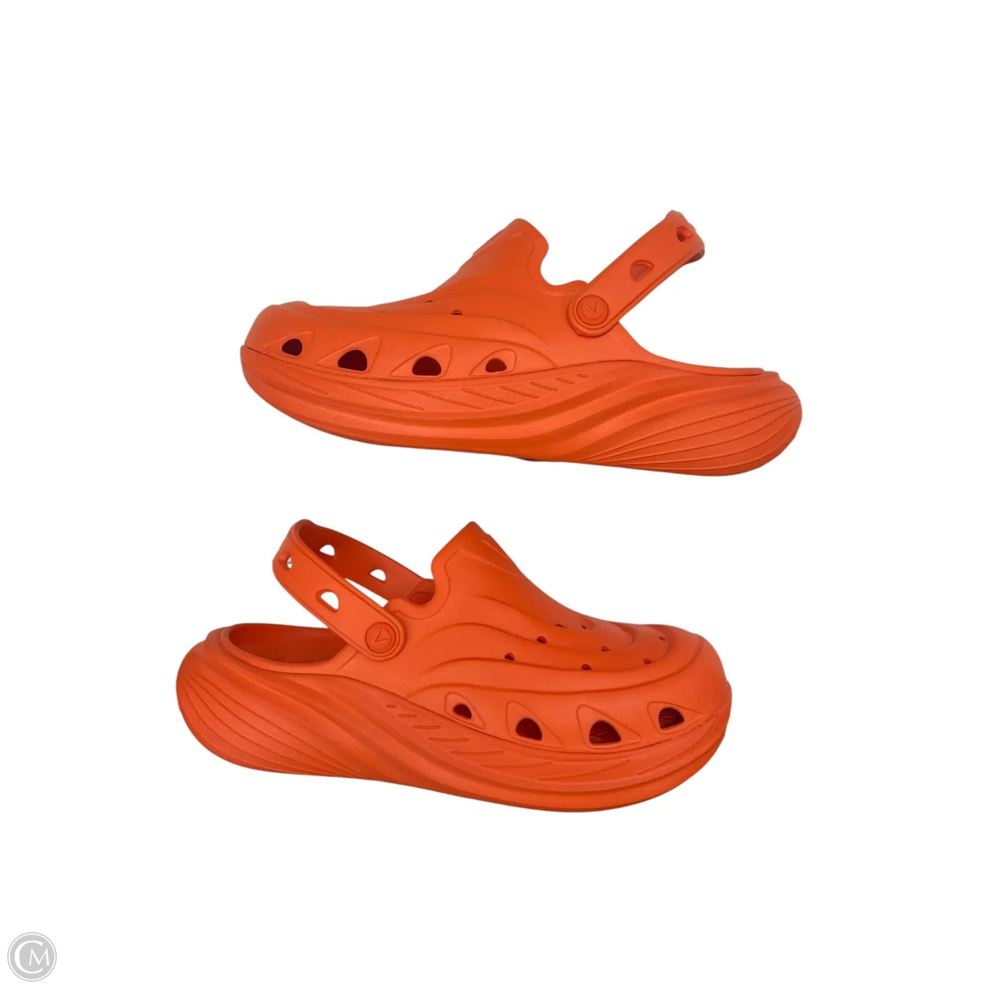 Sandals Heels Wedge By Vionic In Orange, Size: 8