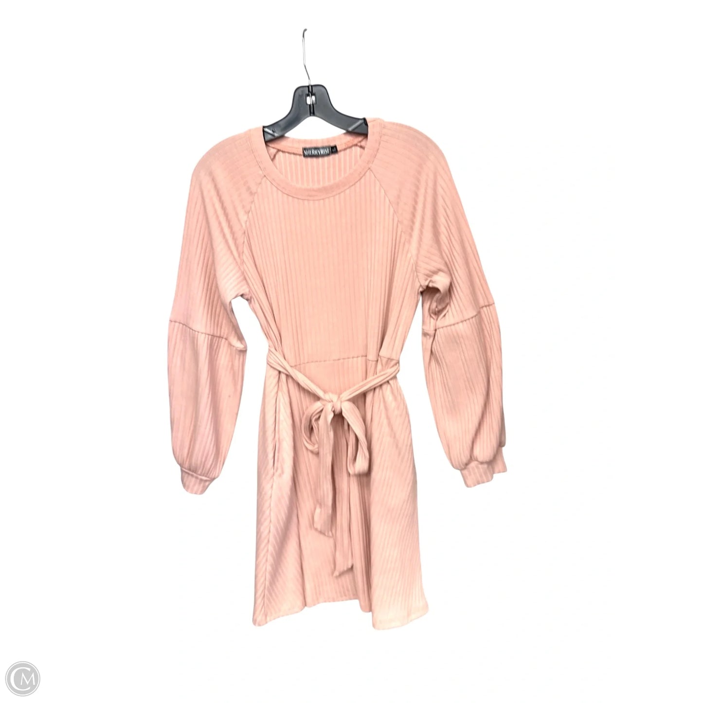 Dress Party Midi By Clothes Mentor In Pink, Size: L