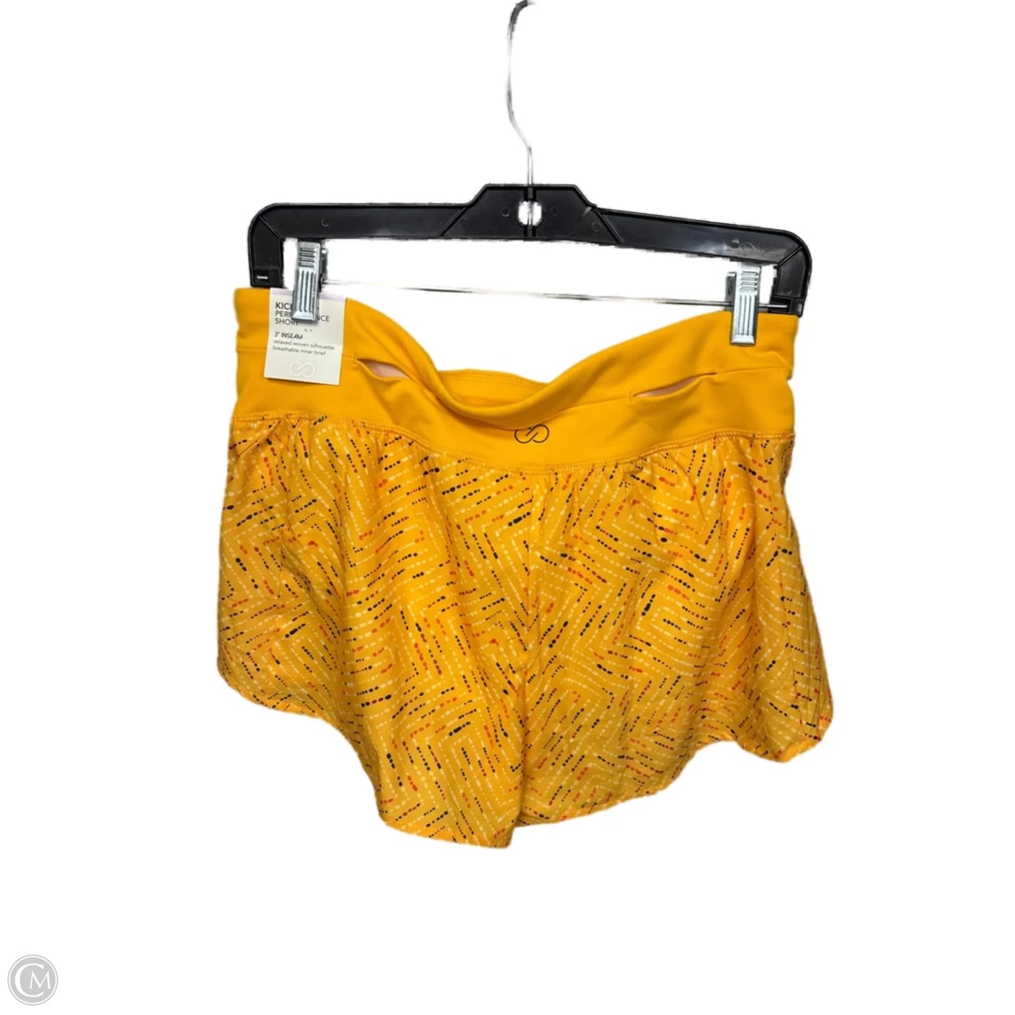 Athletic Shorts By Calia In Yellow, Size: M