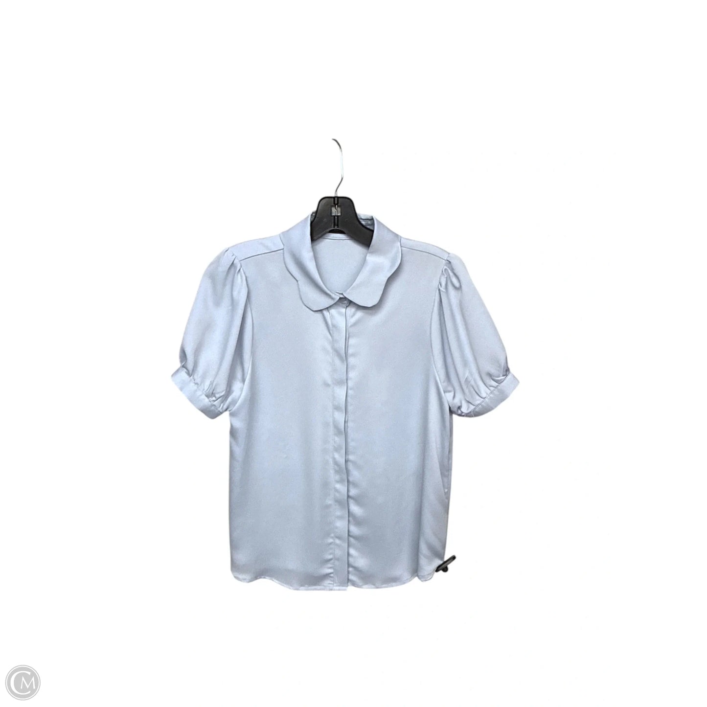 Top Short Sleeve By Doe & Rae In Blue, Size: S