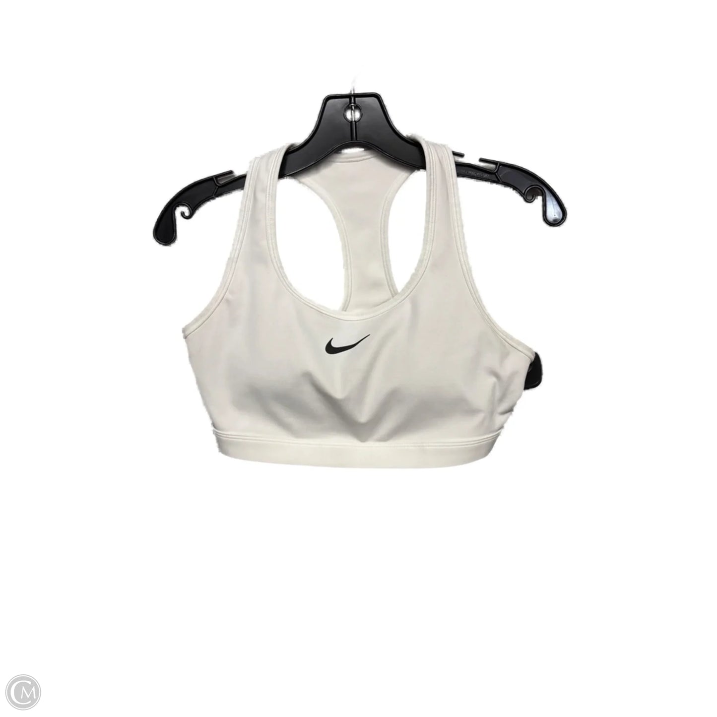 Athletic Bra By Nike In White, Size: L