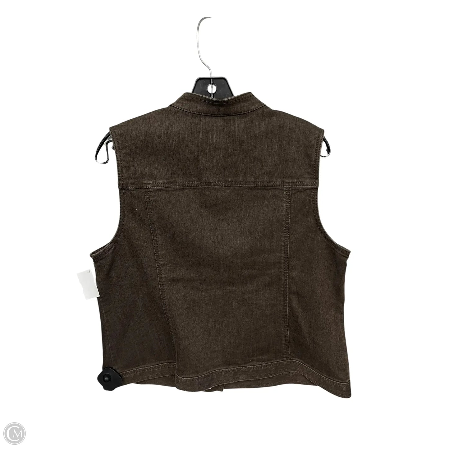 Vest Other By Chicos In Brown, Size: L