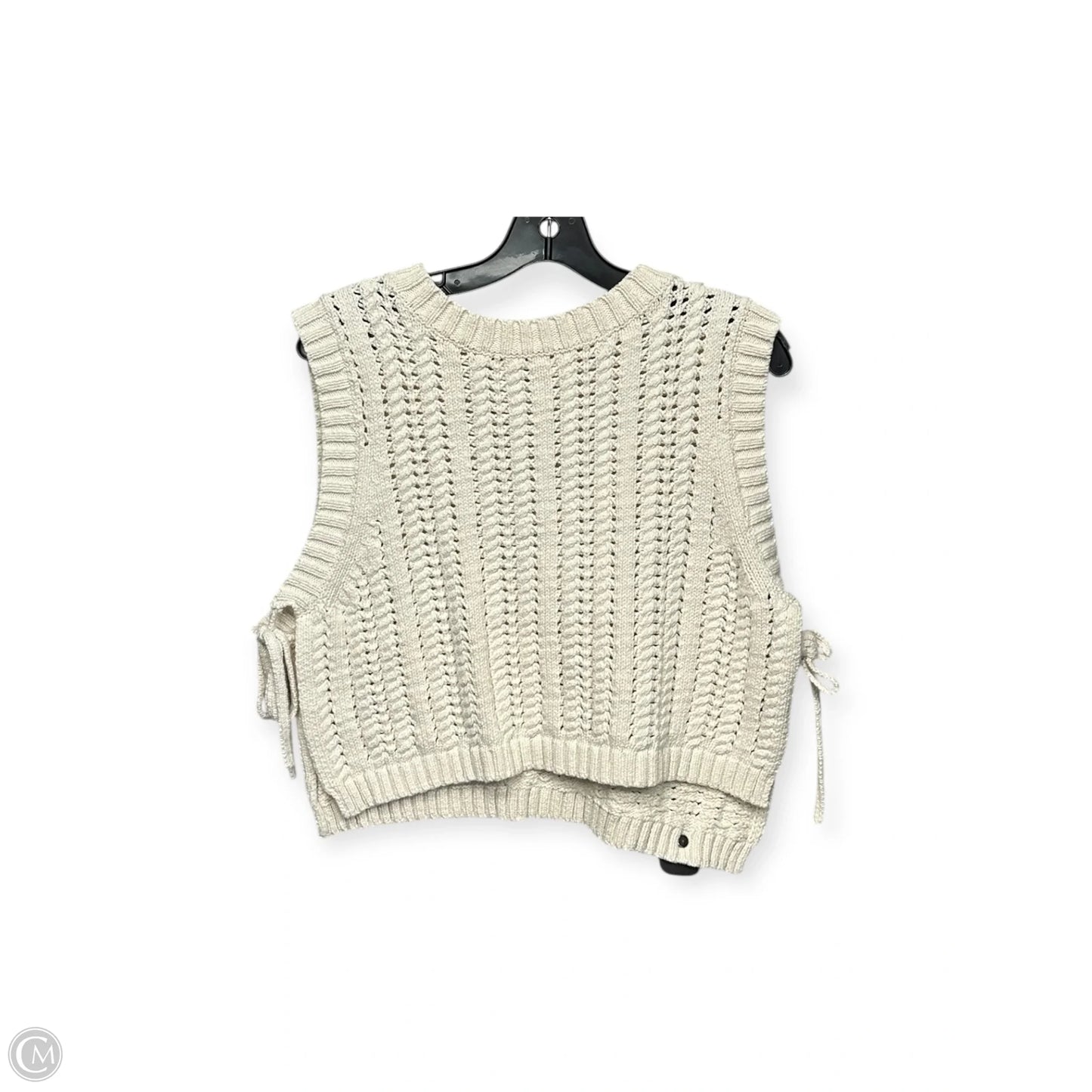 Vest Sweater By Asos In Cream, Size: L
