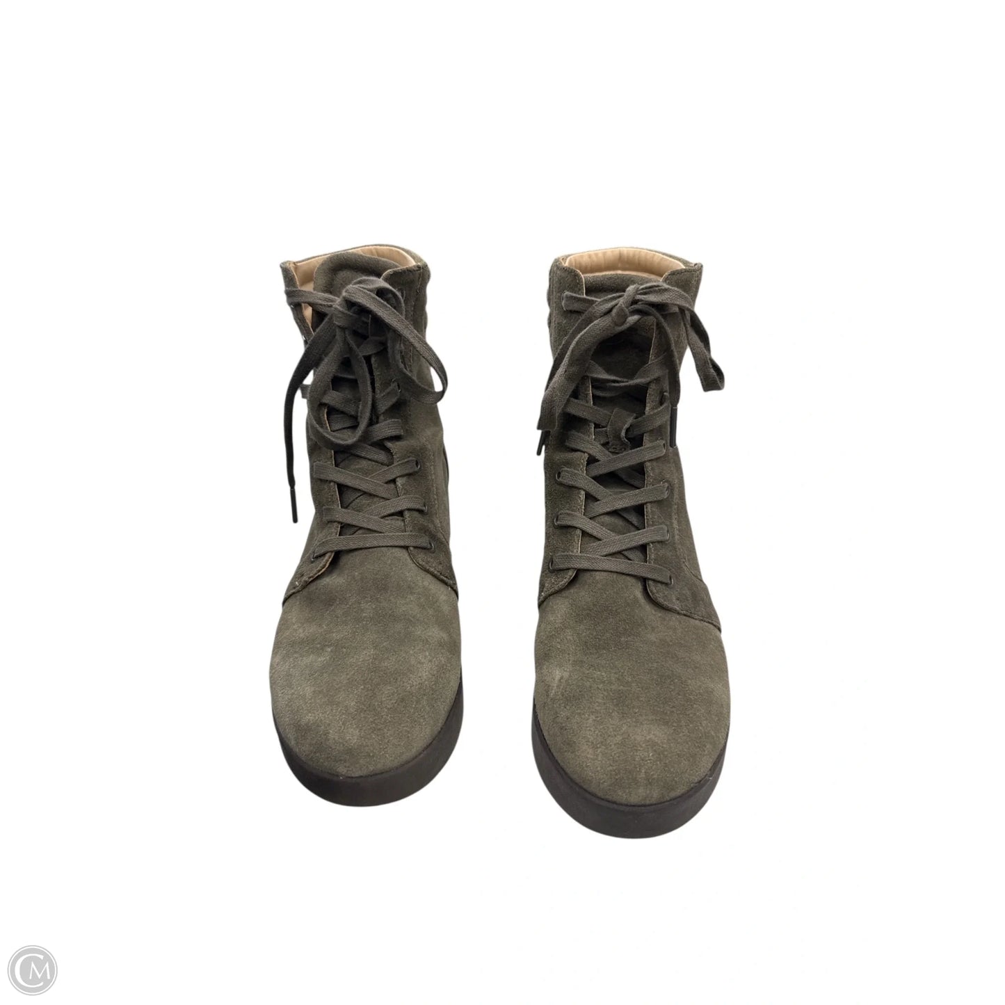 Boots Combat By Abeo In Green, Size: 10