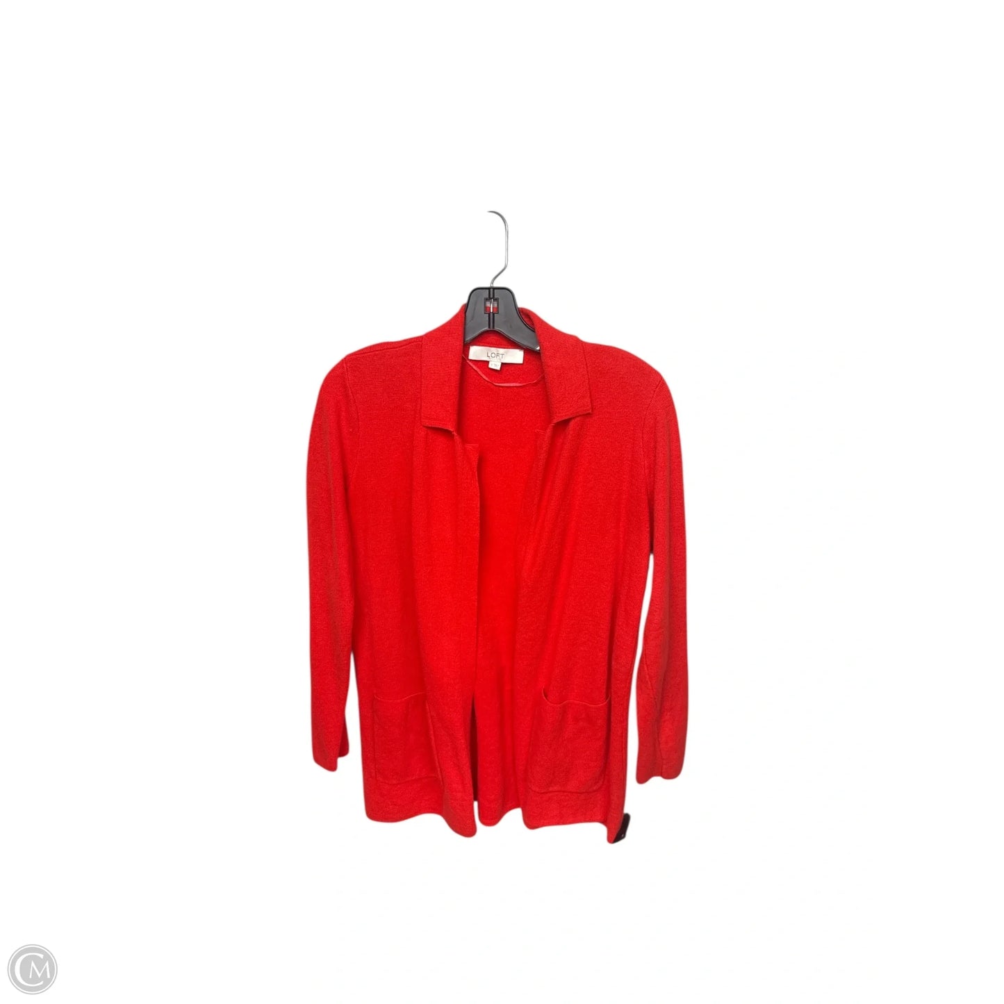 Cardigan By Loft In Red, Size: S