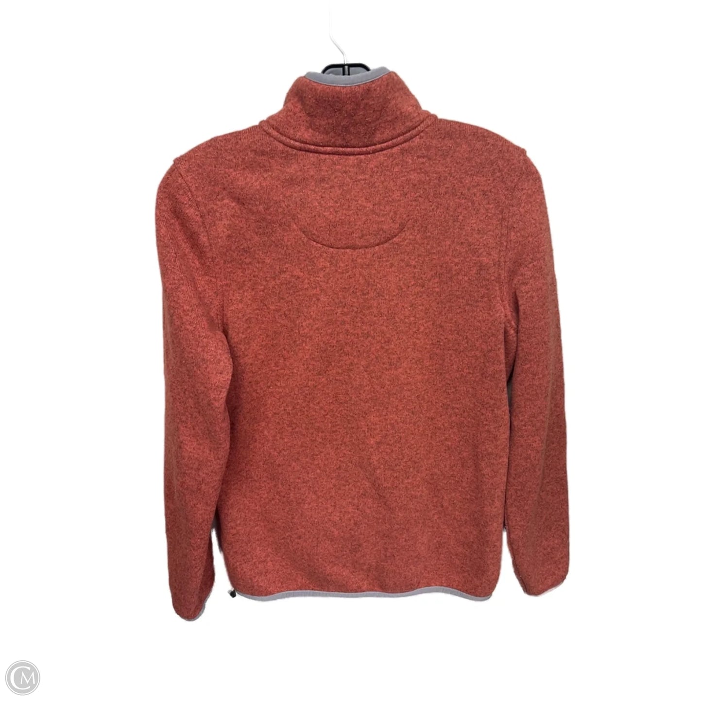 Jacket Fleece By L.l. Bean In Orange, Size: S