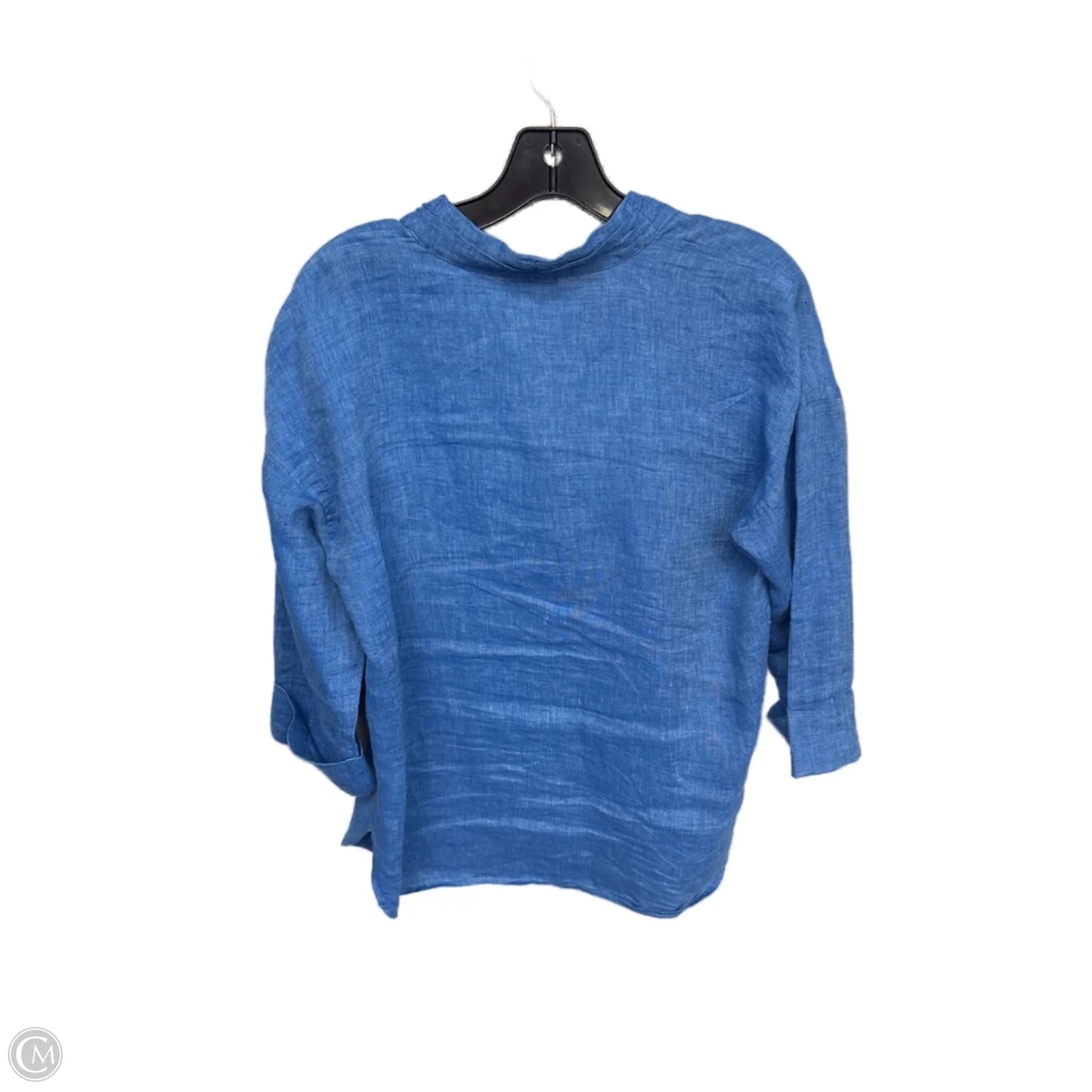 Top 3/4 Sleeve By Pure Jill In Blue, Size: Xsp