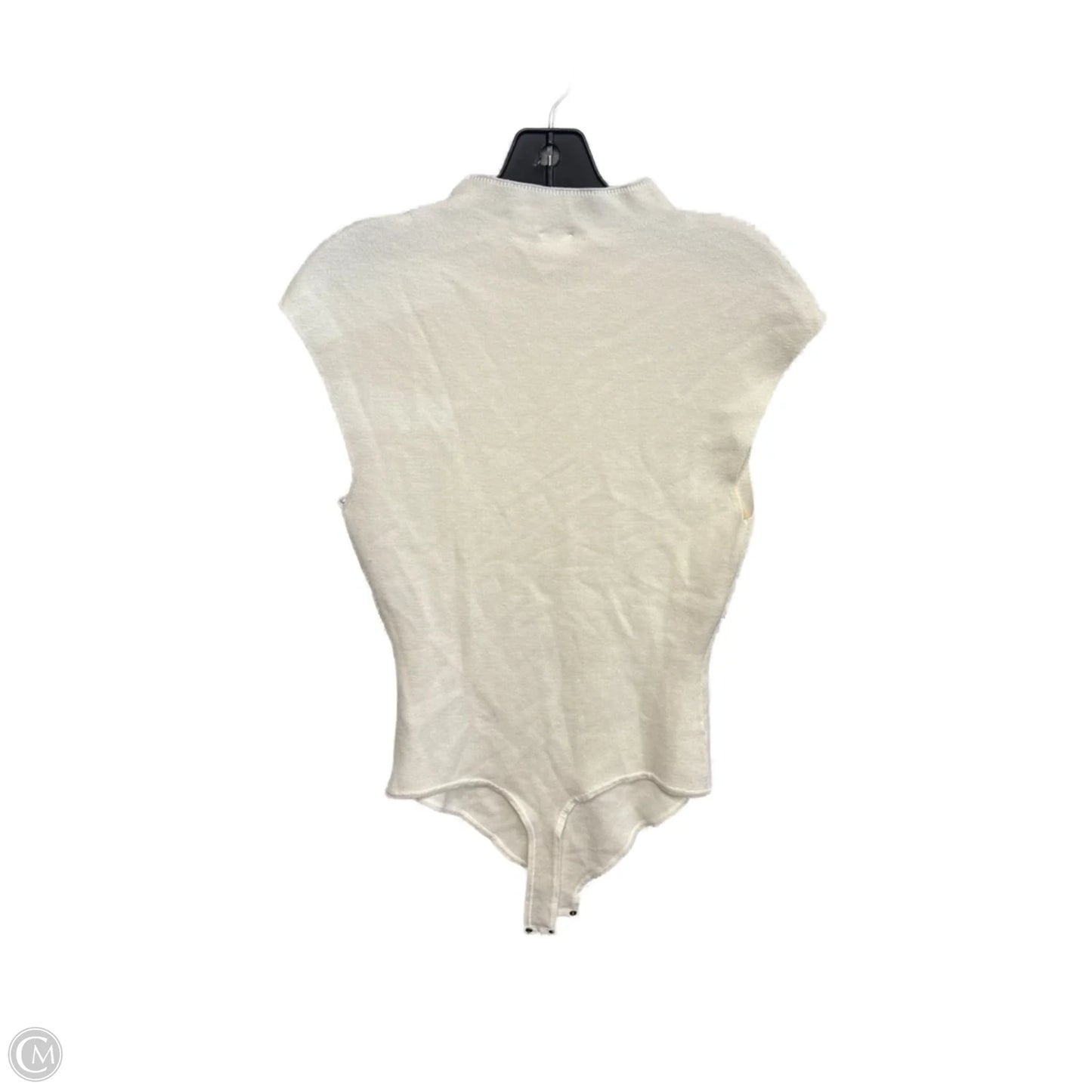 Bodysuit By Abercrombie And Fitch In Cream, Size: M