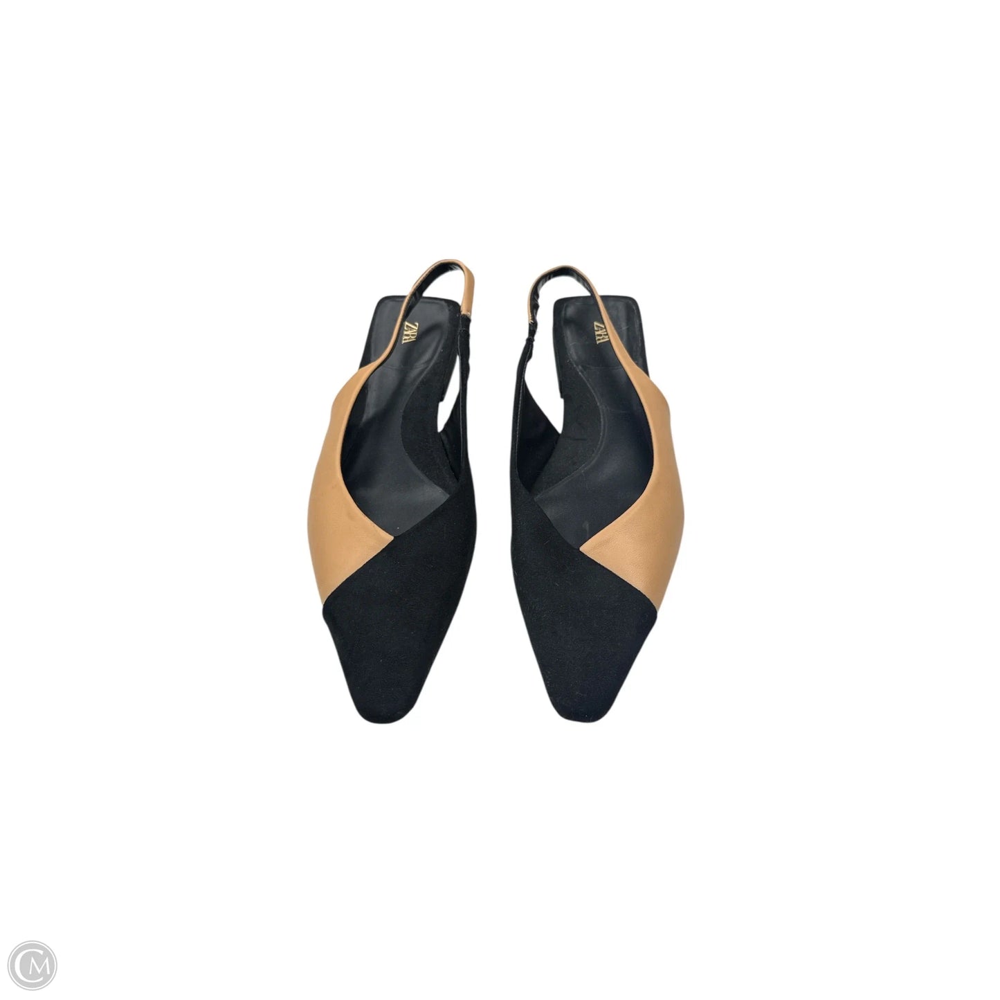 Shoes Flats By Zara In Black & Brown