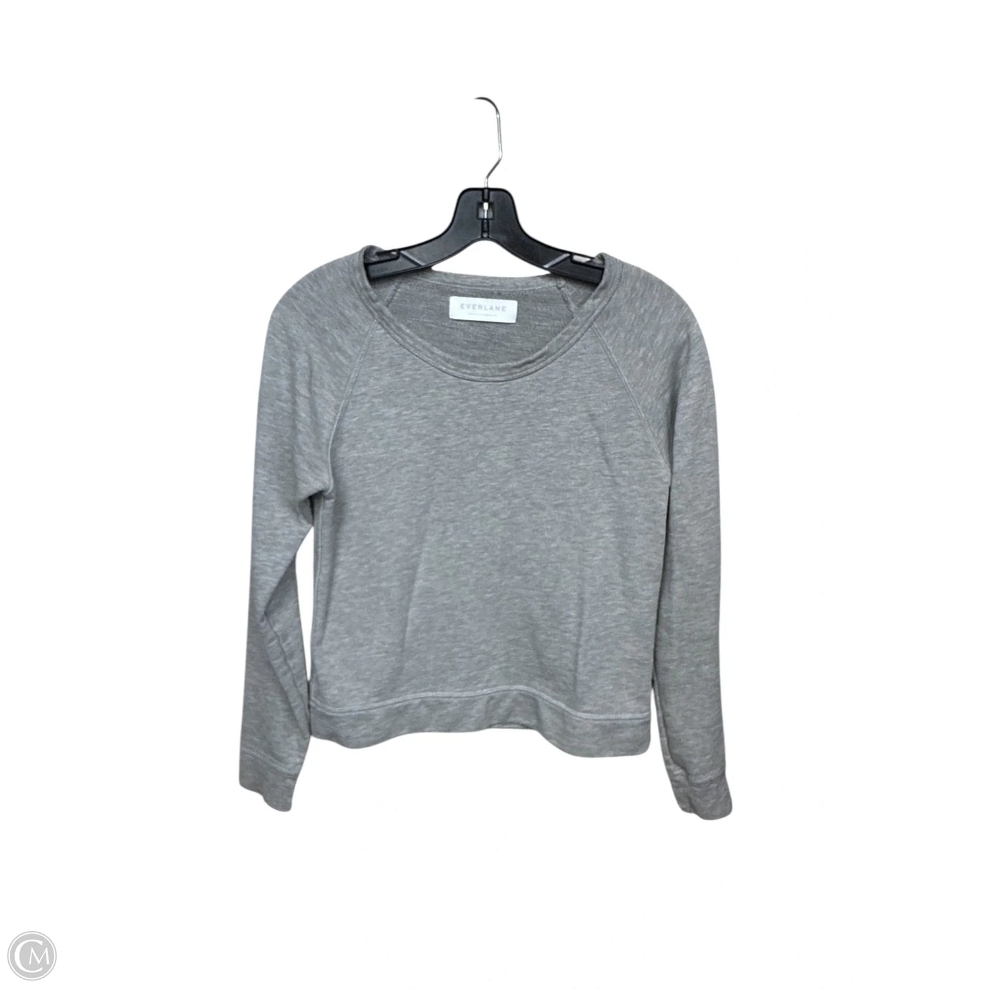 Sweatshirt Crewneck By Everlane In Grey, Size: Xs