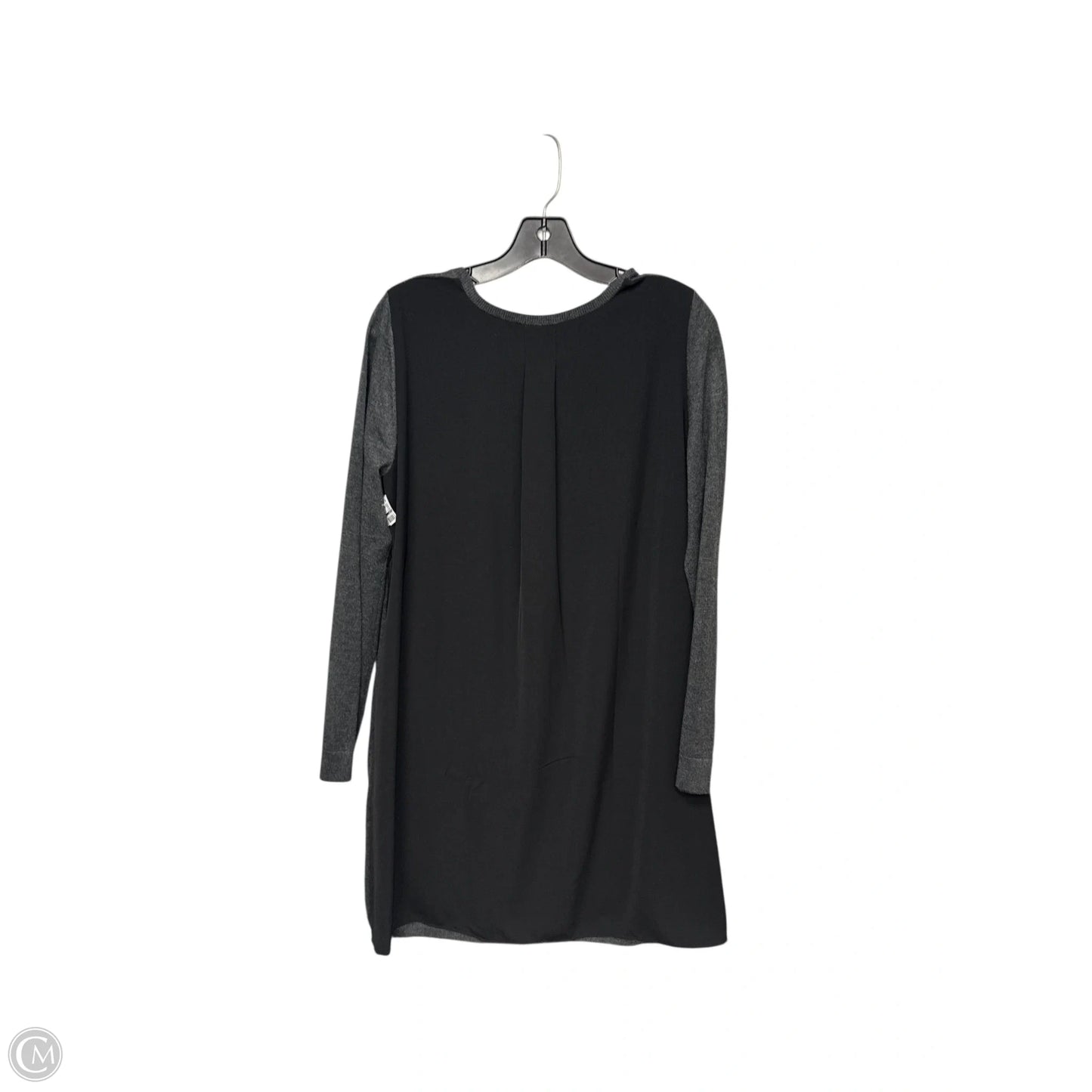 Dress Sweater By Loft In Grey, Size: M