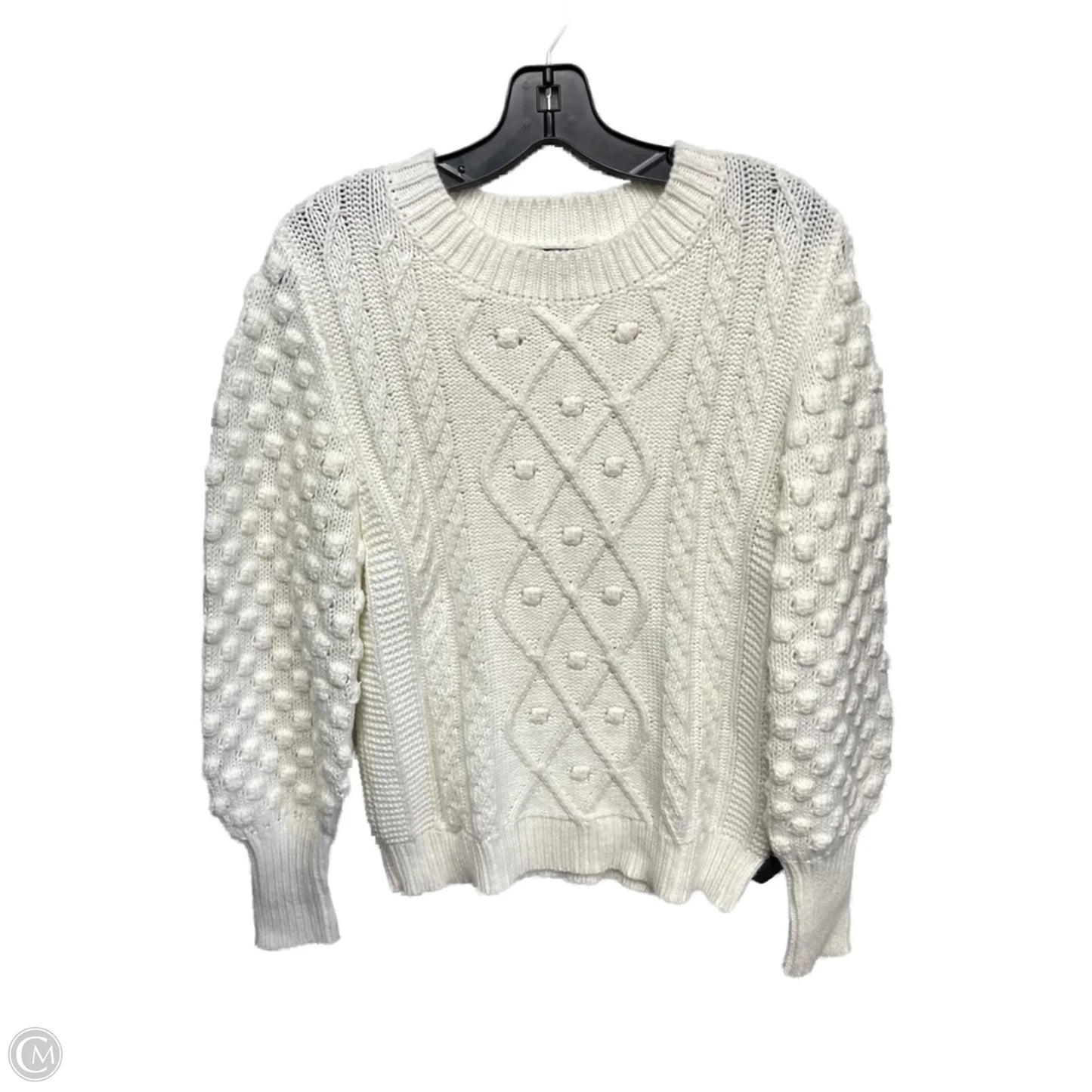 Sweater By Cmb In Cream, Size: S