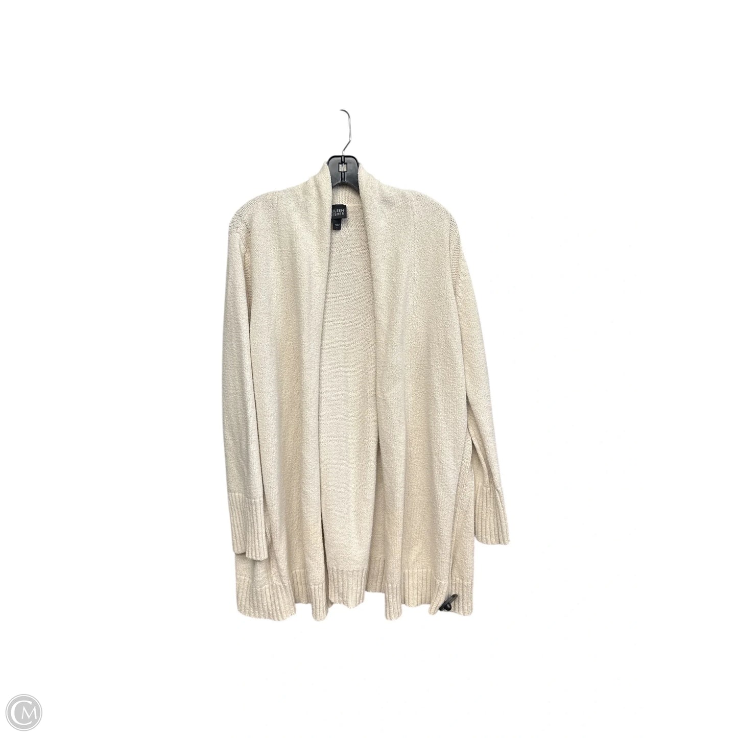 Cardigan By Eileen Fisher In Cream, Size: L