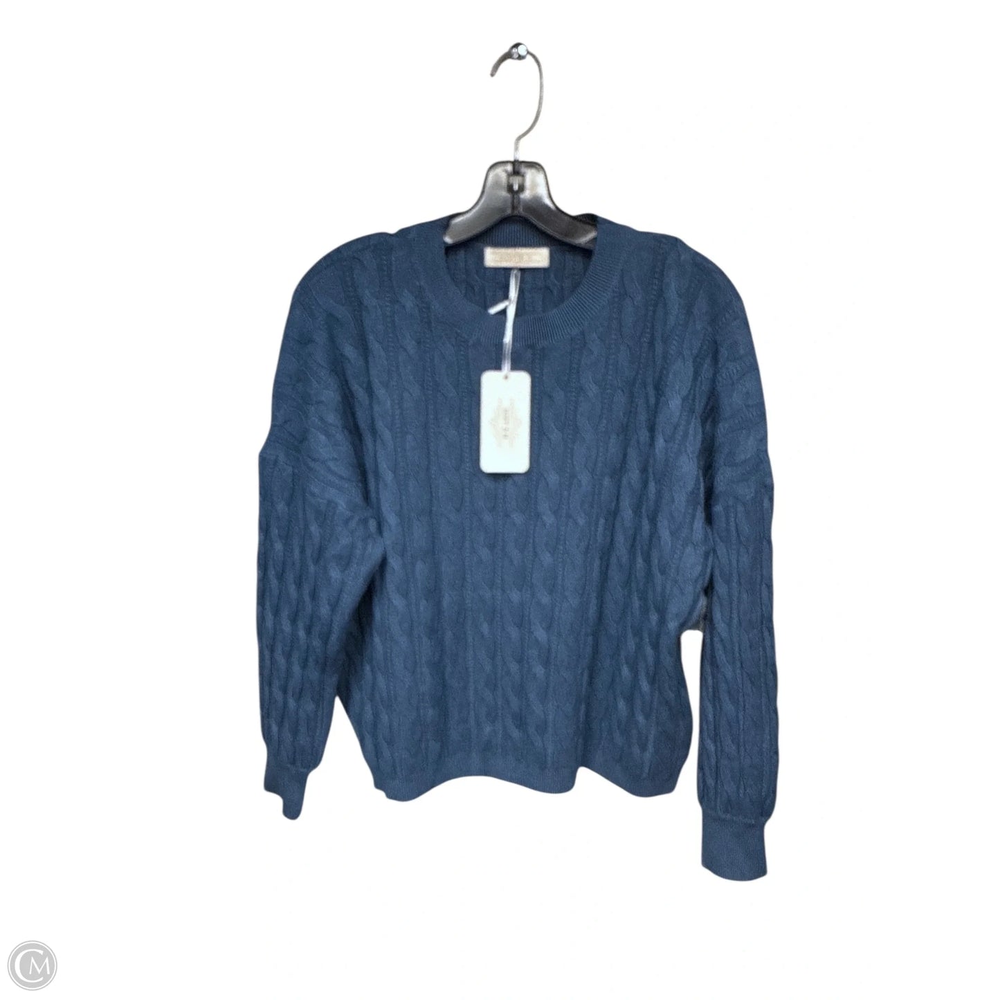 Sweater By Clothes Mentor In Blue, Size: M