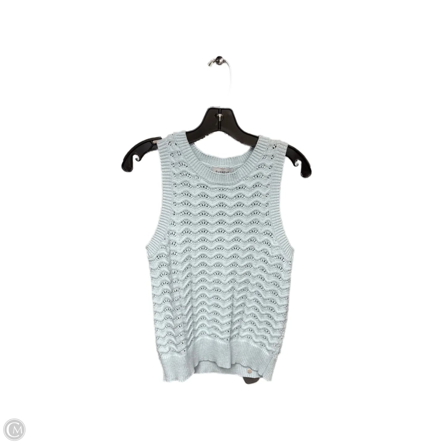 Top Sleeveless By Evereve In Blue, Size: S