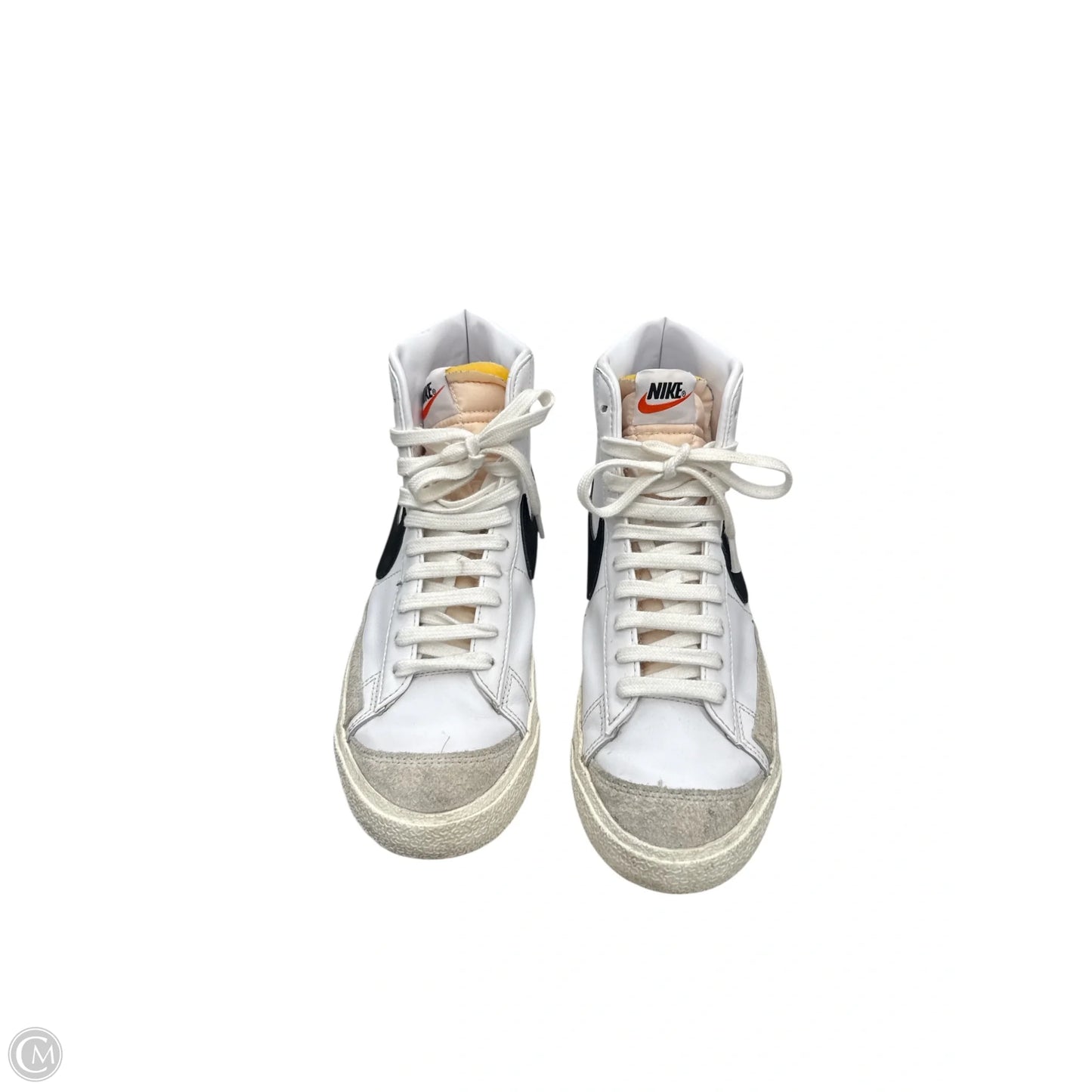 Shoes Athletic By Nike In White, Size: 9