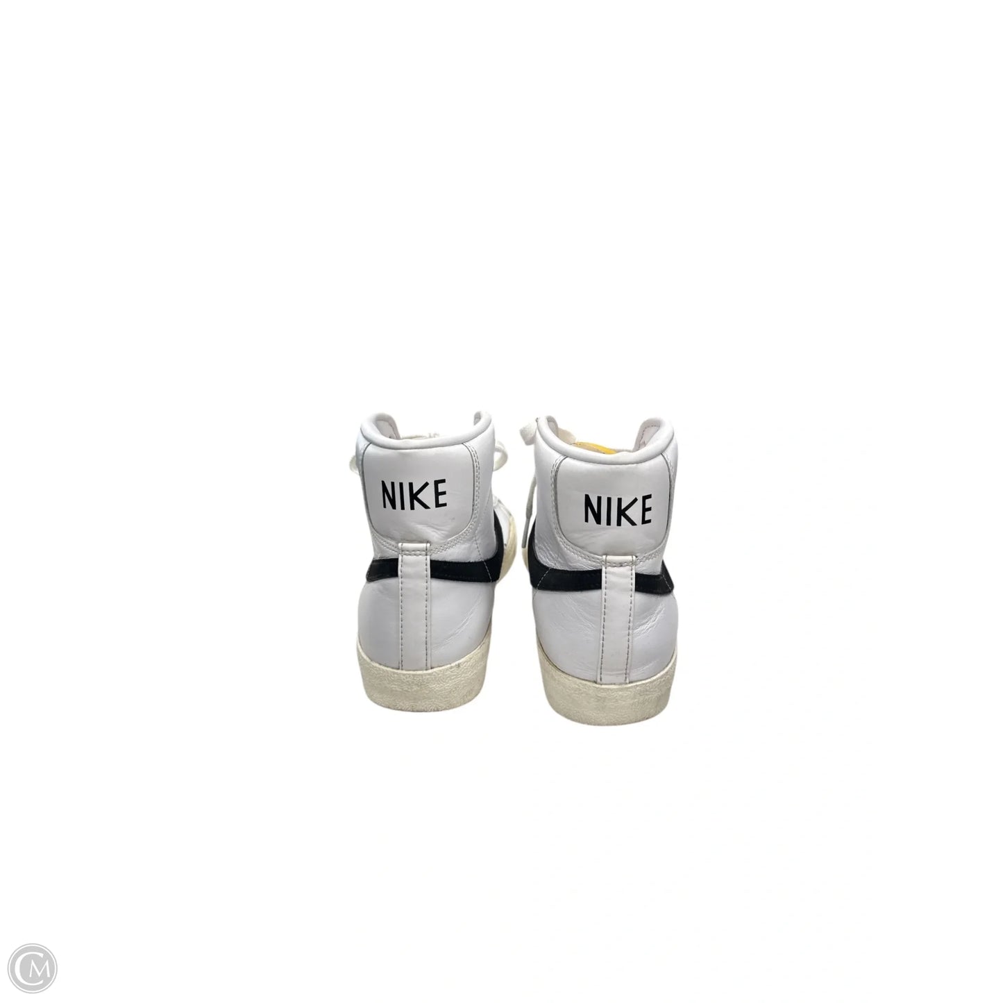 Shoes Athletic By Nike In White, Size: 9
