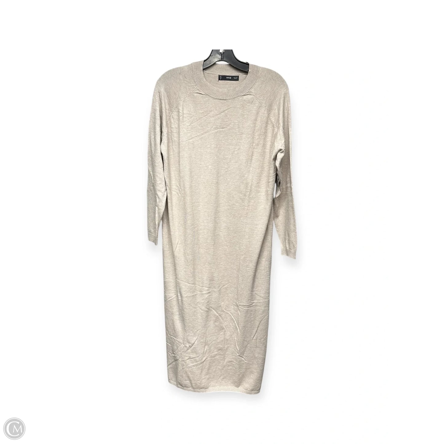 Dress Sweater By Mng In Beige, Size: 4