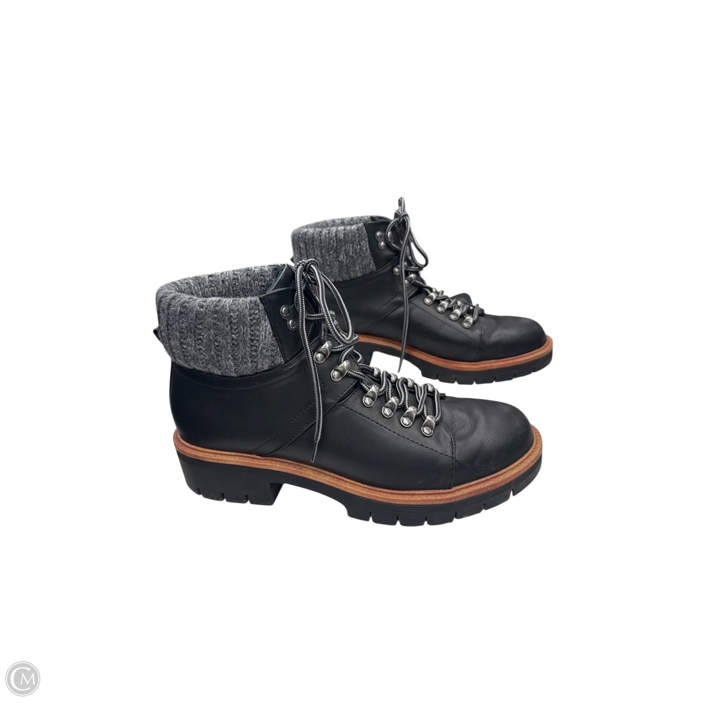 Boots Combat By Mia In Black, Size: 8.5