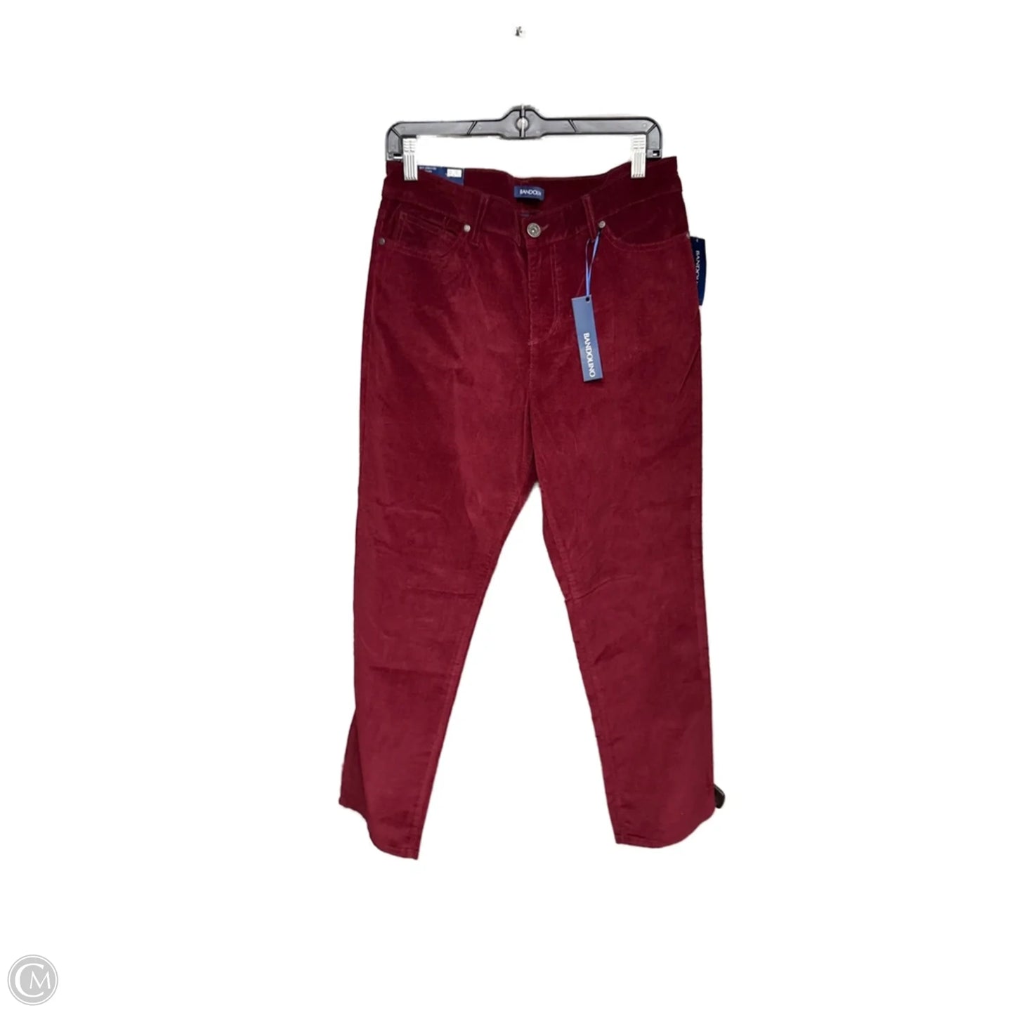 Pants Corduroy By Bandolino In Red, Size: 12