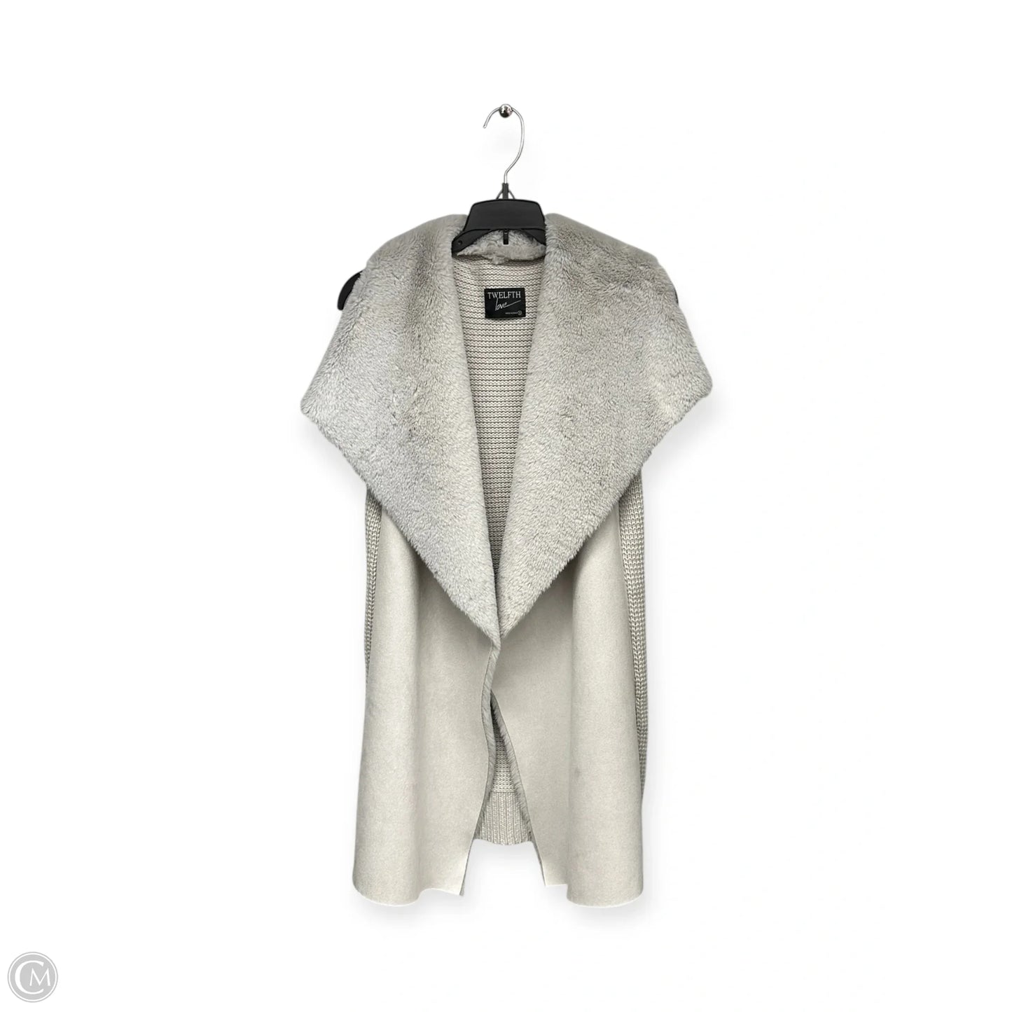 Cardigan By Clothes Mentor In Grey, Size: S