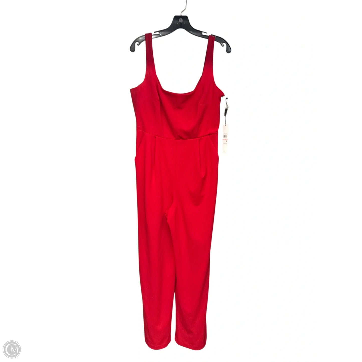 Jumpsuit By Calvin Klein In Red, Size: 10