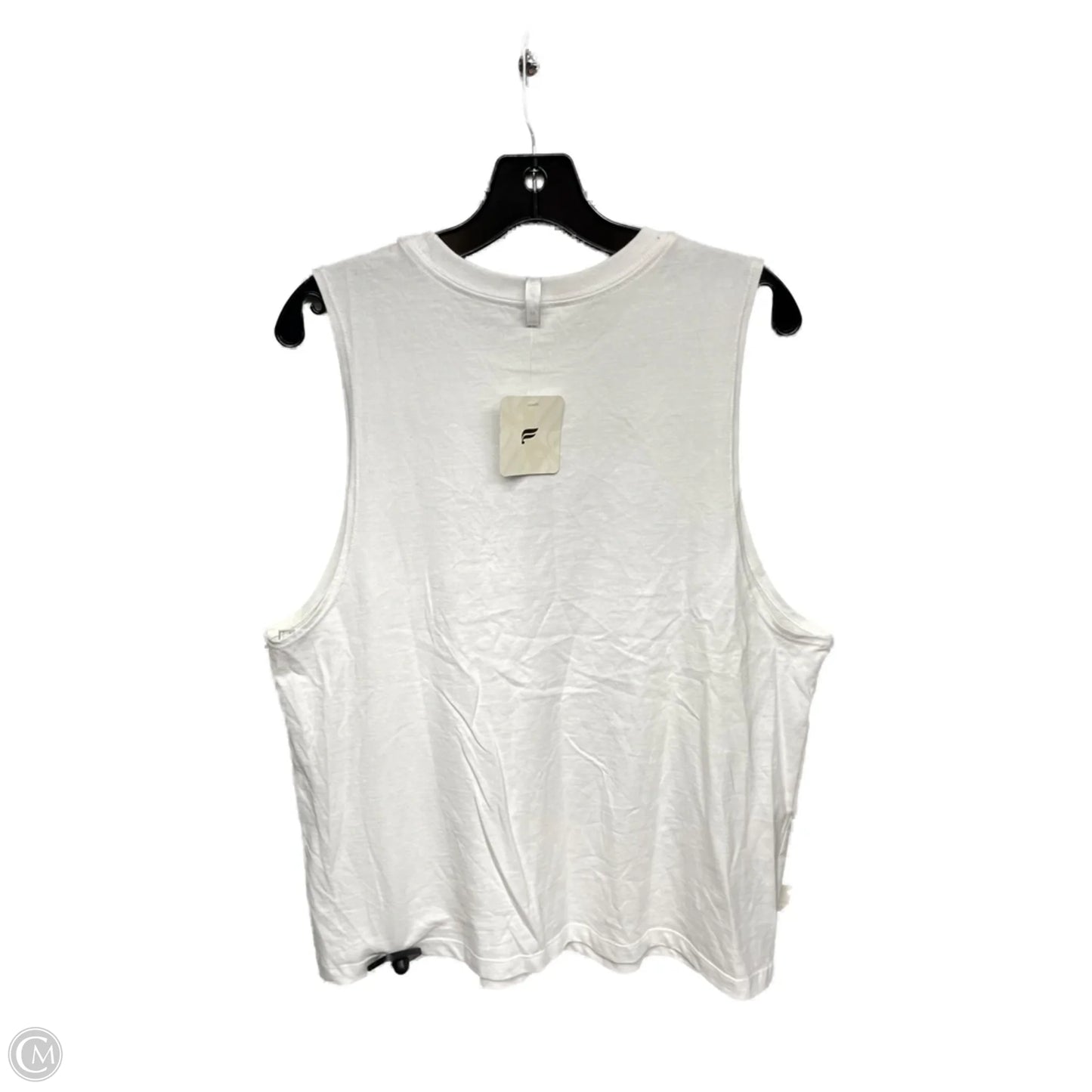 Athletic Tank Top By Fabletics In Purple & White, Size: M