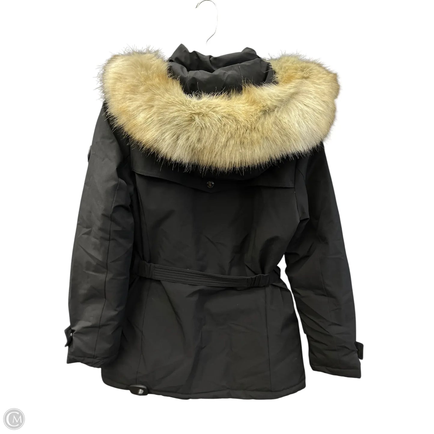 Coat Parka By Michael By Michael Kors In Black, Size: S