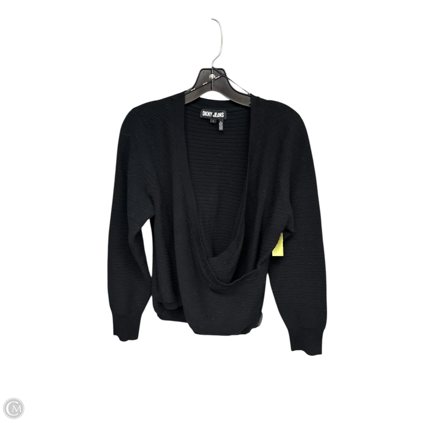Sweater By Dkny In Black, Size: L