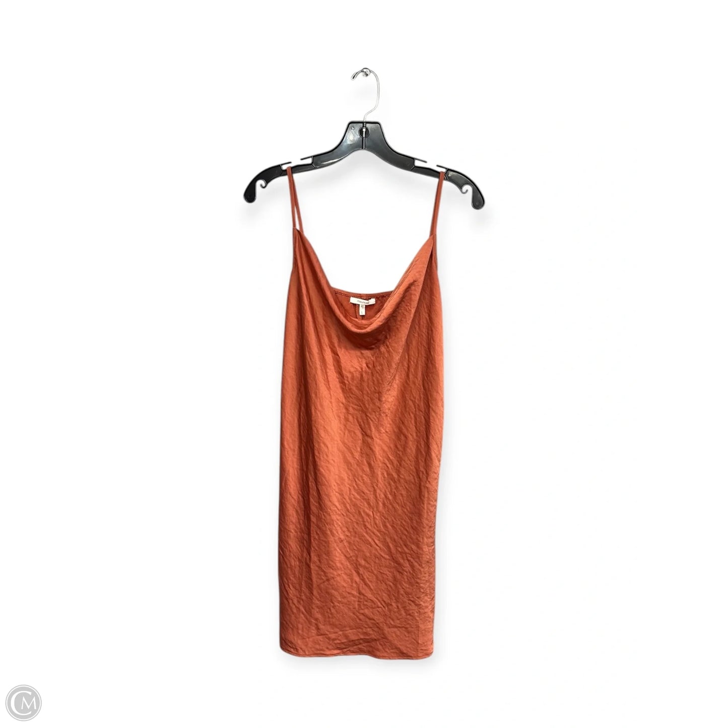 Dress Casual Midi By Maurices In Orange, Size: L