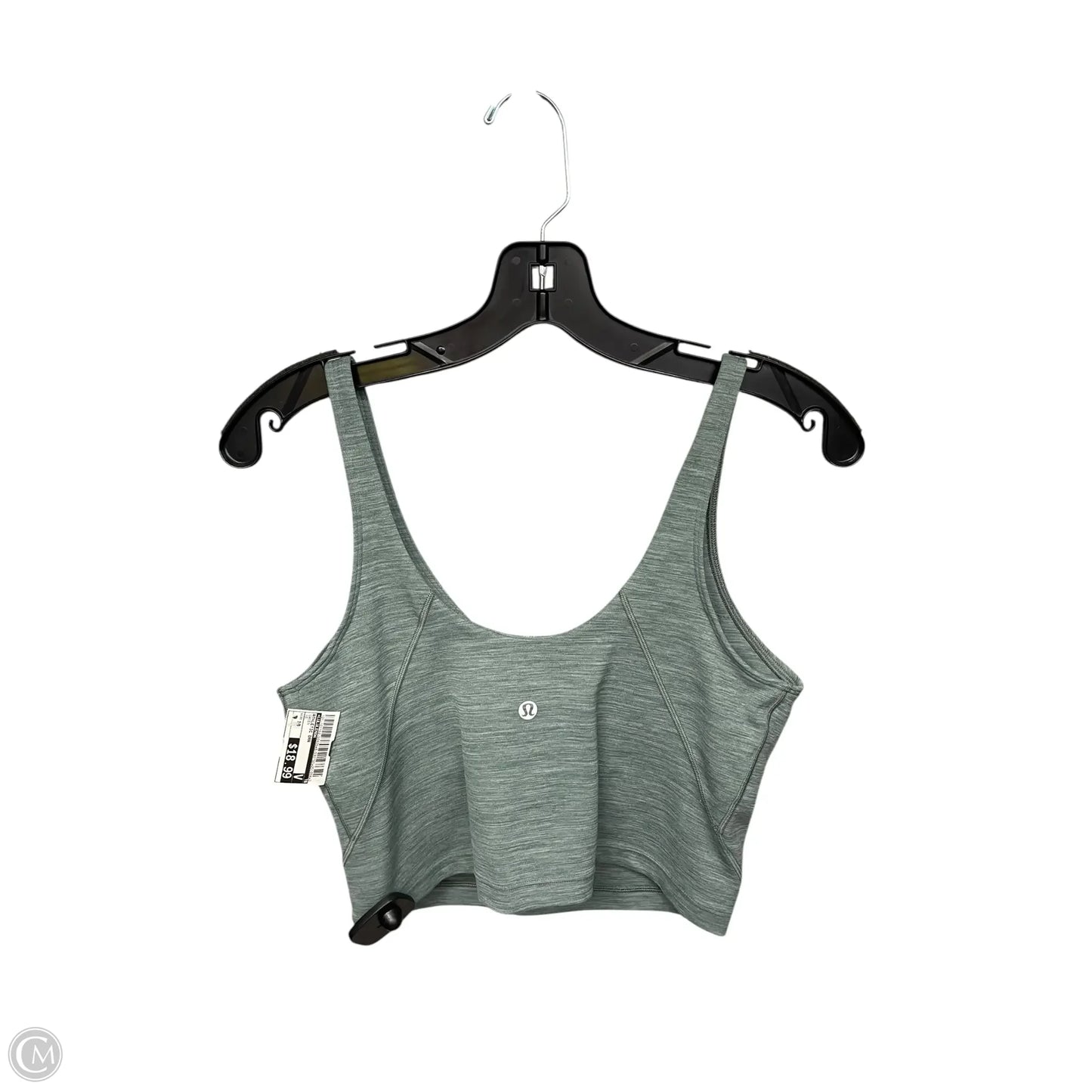 Athletic Bra By Lululemon In Green, Size: 10