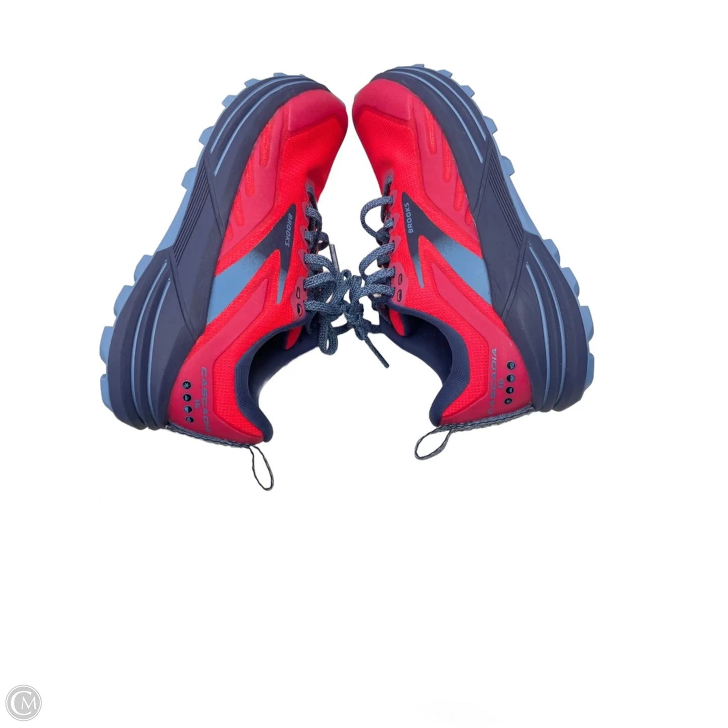Shoes Athletic By Brooks In Blue & Red, Size: 8